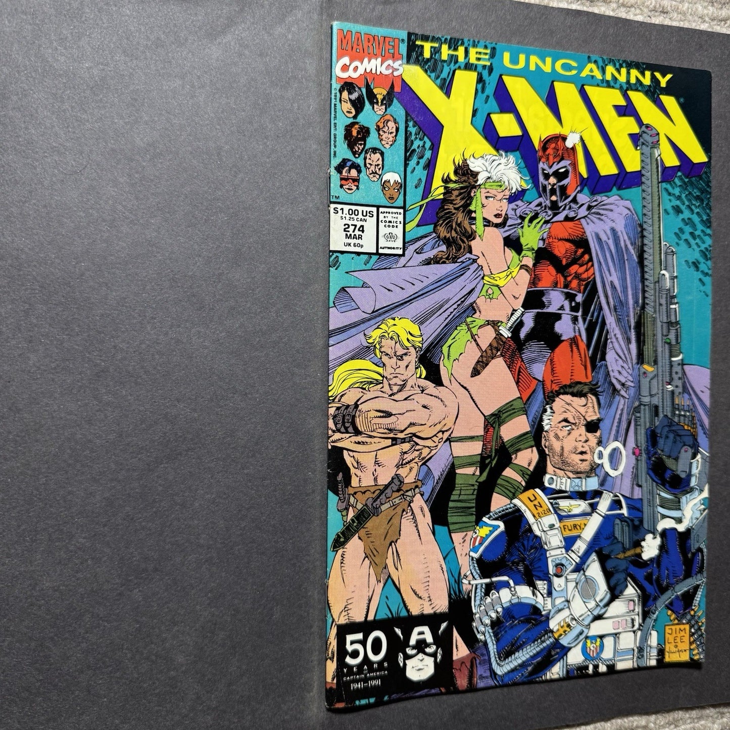 Uncanny X-Men 274/ Copper Age Marvel Comics 1991
