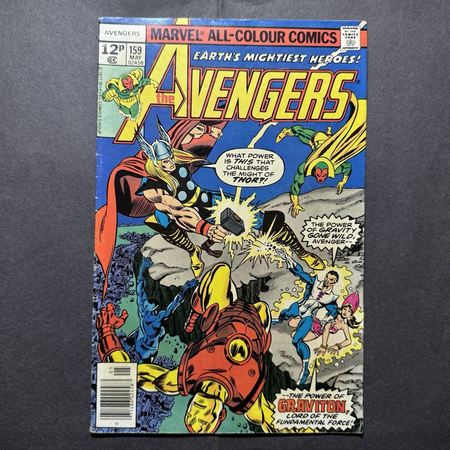 Avengers 159/ Bronze Age Marvel Comics 1977