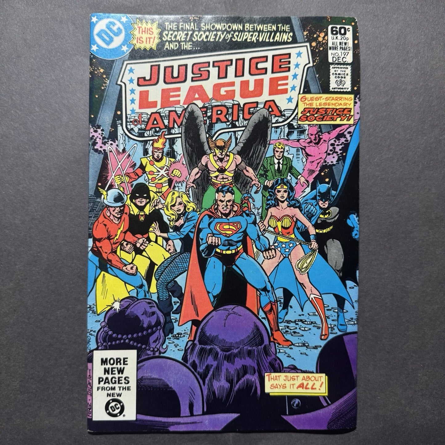 Justice League 197 - Fan Letter From Todd McFarlane- Bronze Age Dc Comics 1981