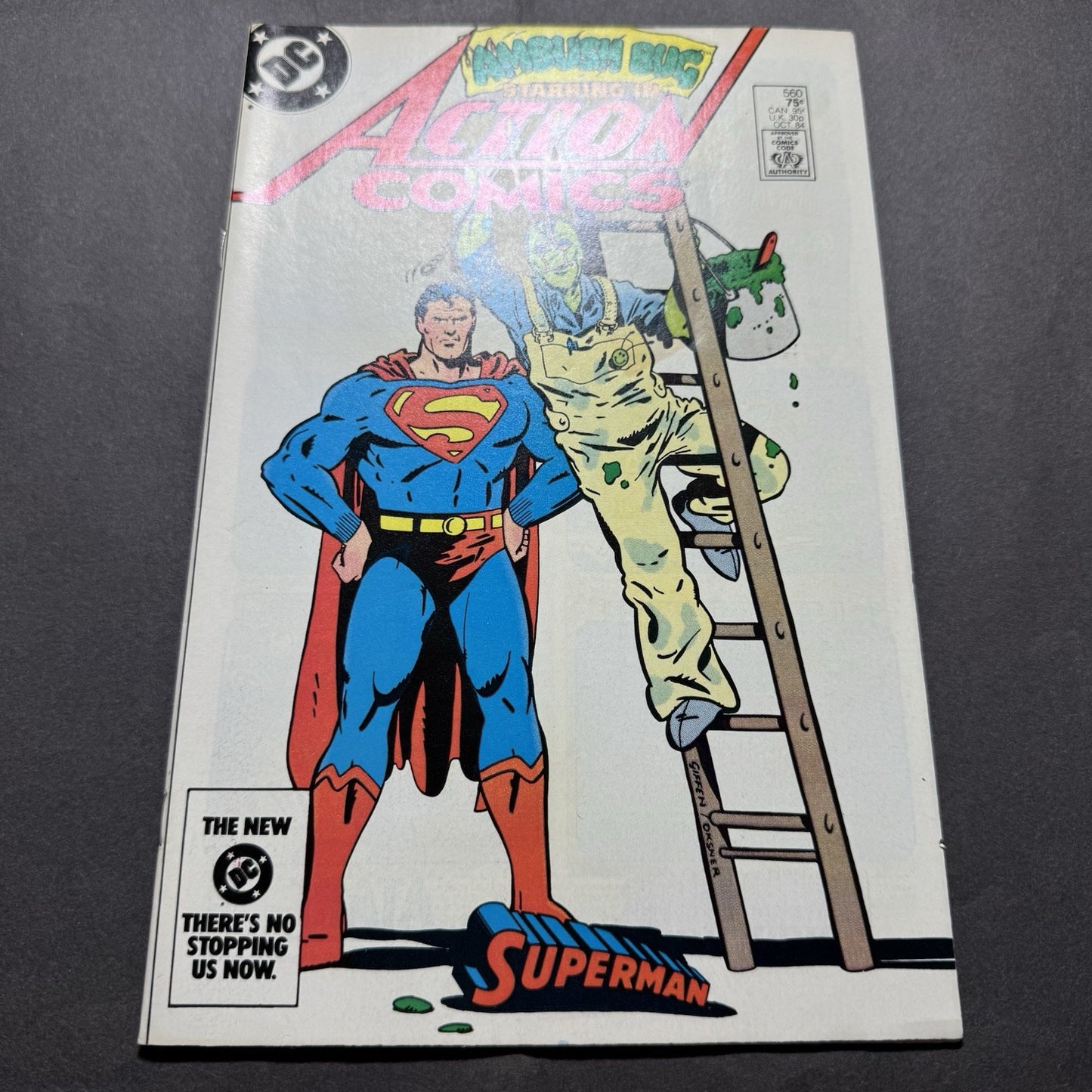 Action Comics 560 - Copper Age Dc Comics 1984