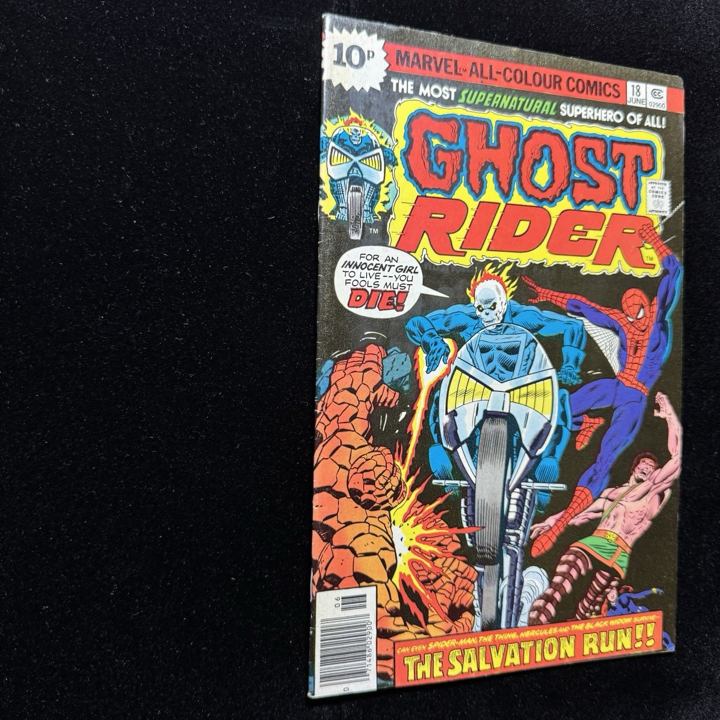 Ghost Rider 18 - Bronze Age Marvel Comics 1976
