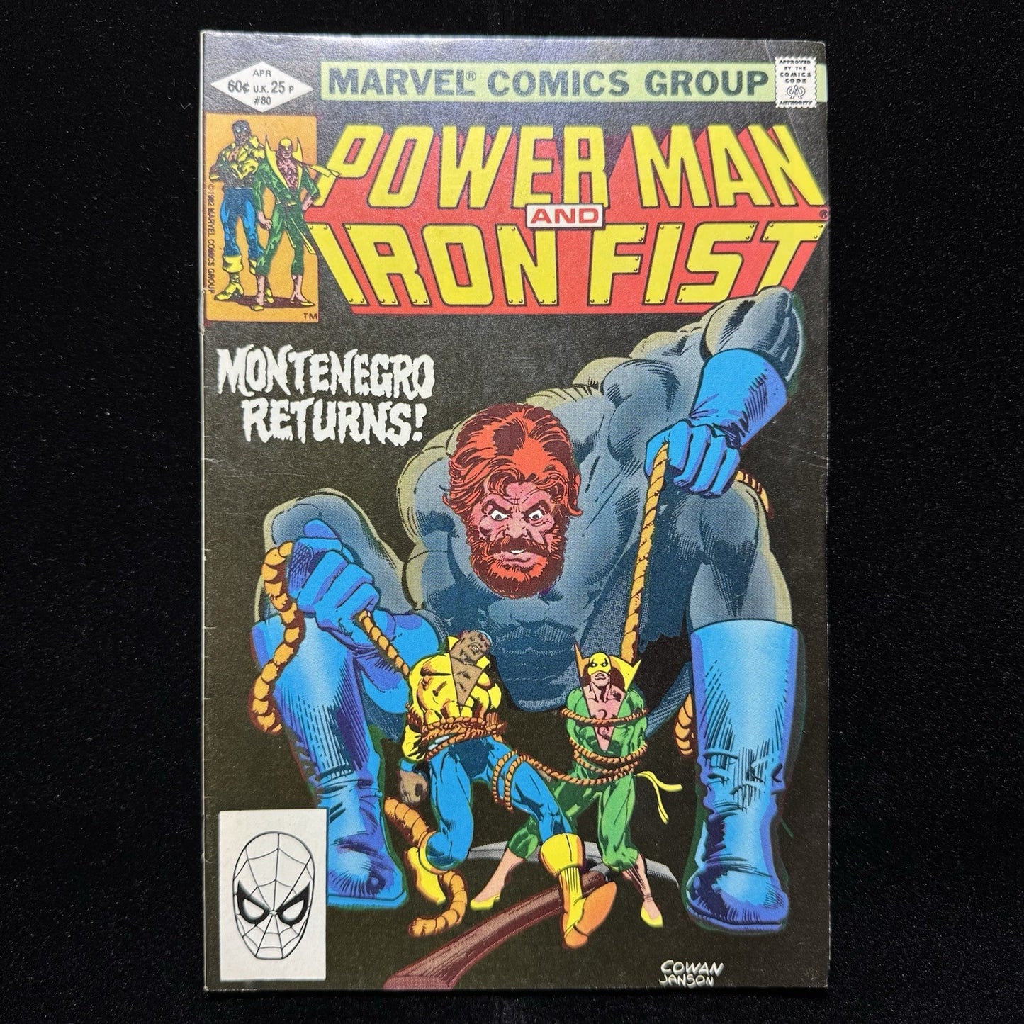 Power Man And Iron Fist 80 - Bronze Age Marvel Comics 1982