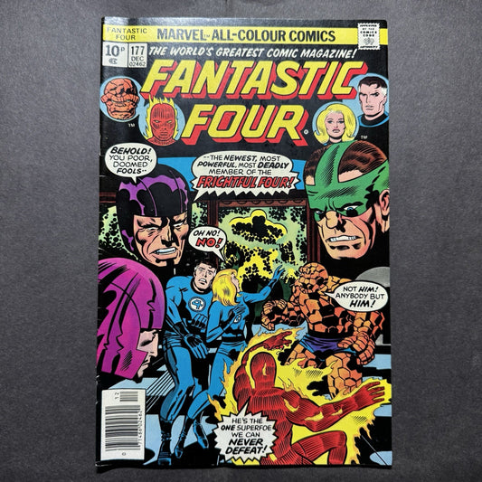 Fantastic Four 177 - 1st Appearance Texas Twister -Bronze Age Marvel Comics 1976