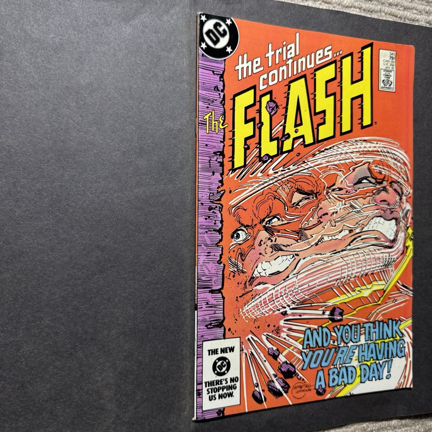 Flash 341 - Copper Age Dc Comics 1985