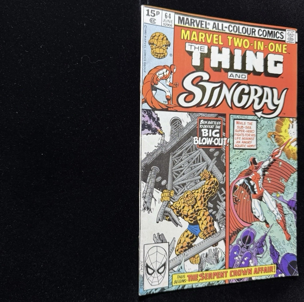 Marvel Two In One 64 - New Serpent Squad Team - Bronze Age Marvel Comics 1980