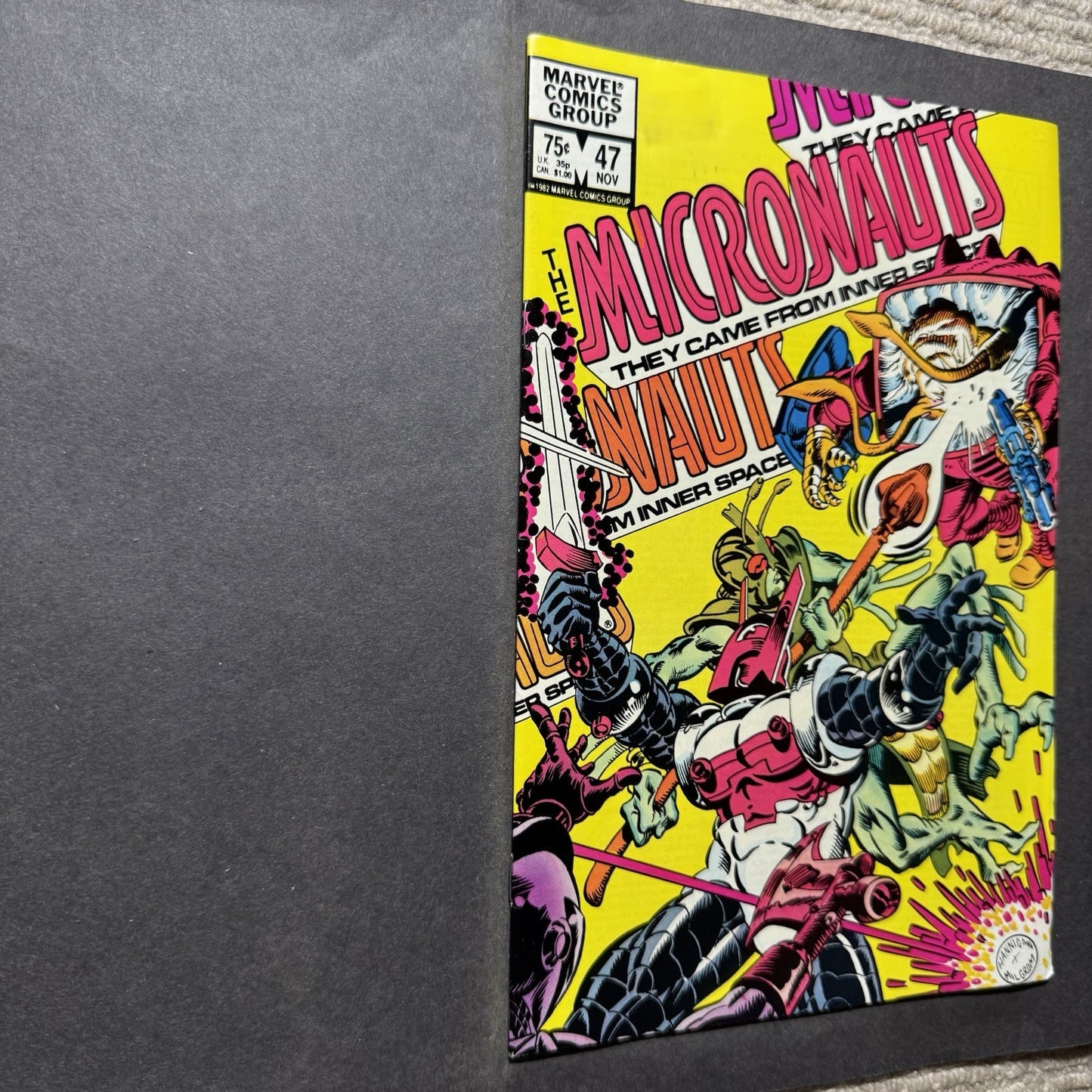 Micronauts 47 - Bronze Age Marvel Comics 1982