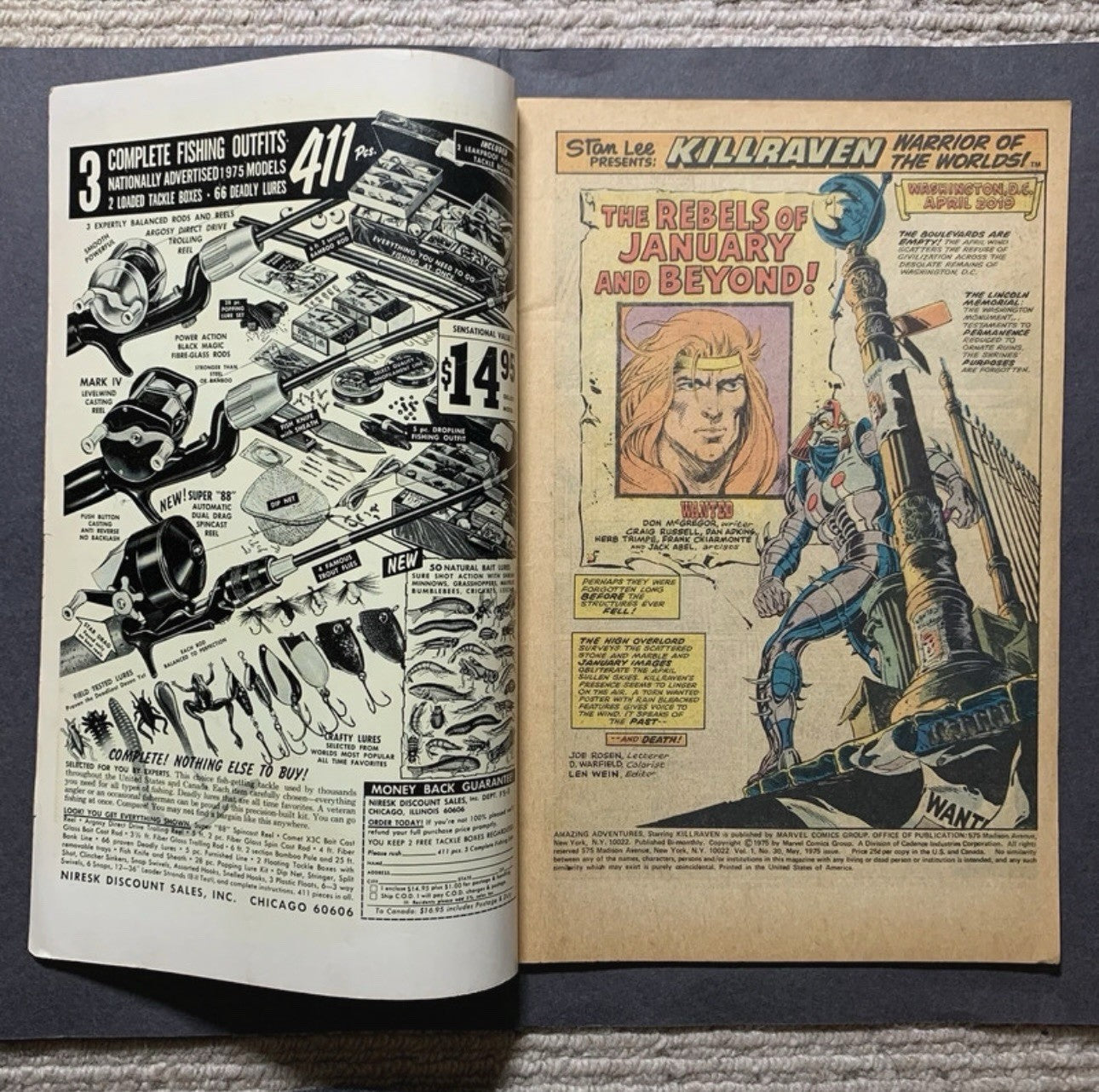 Amazing adventures 30/ Bronze Age marvel comics1975