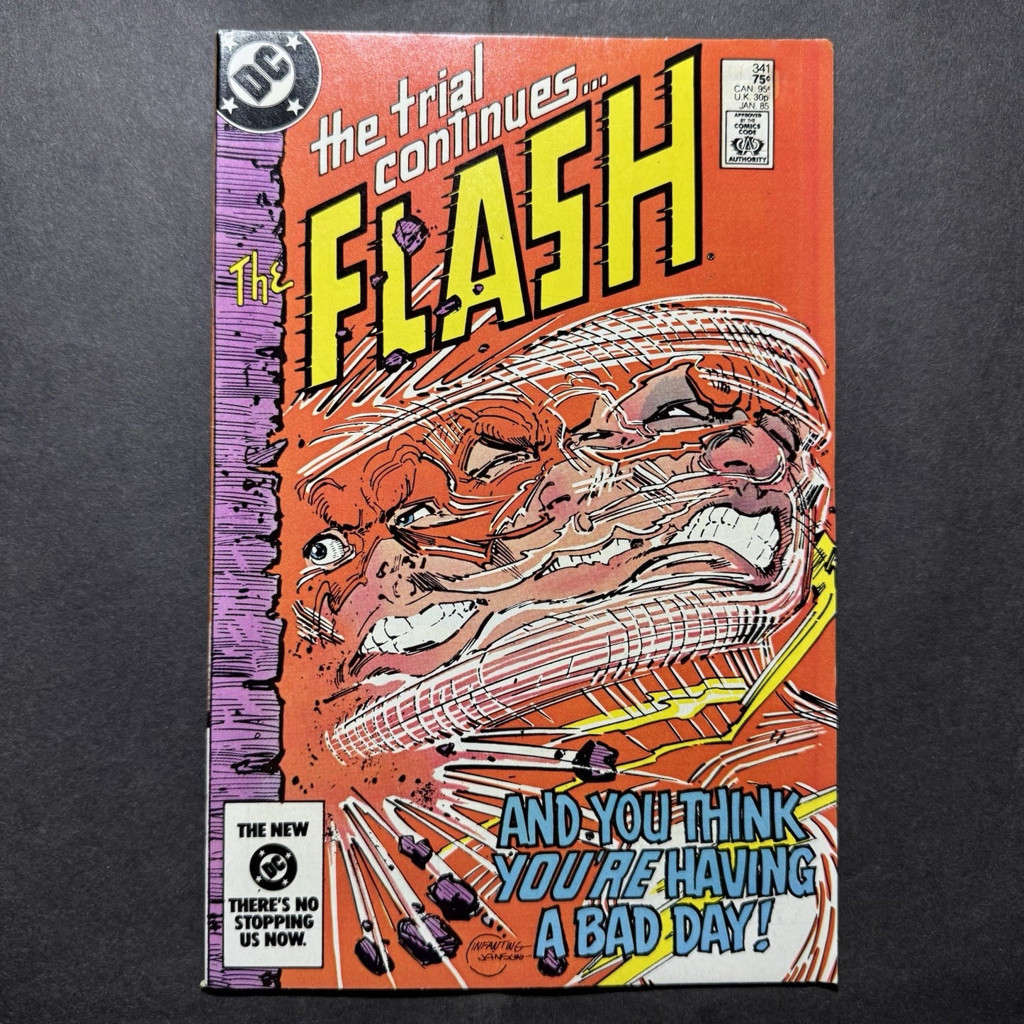 Flash 341 - Copper Age Dc Comics 1985