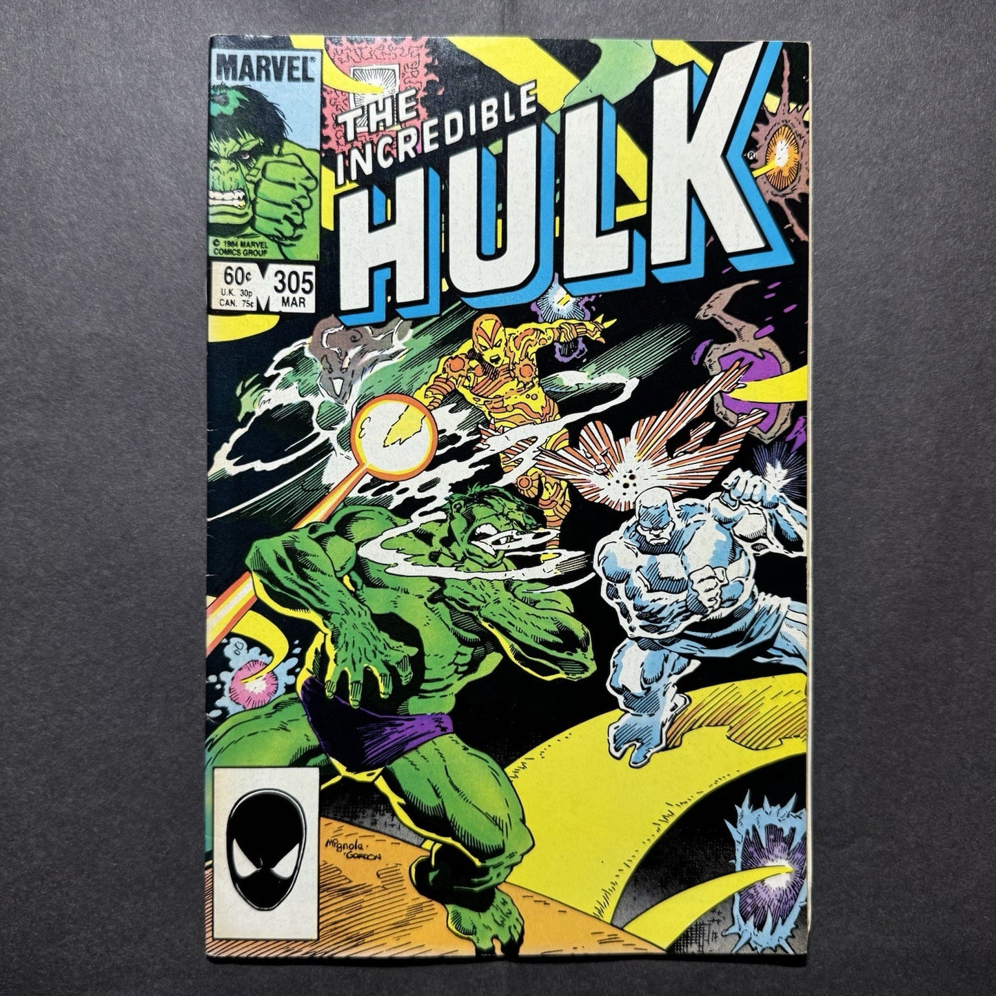 Incredible Hulk 305/ Copper Age Marvel Comics 1985