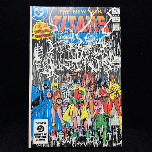 New Teen Titans 36 - Bronze Age Dc Comics 1983