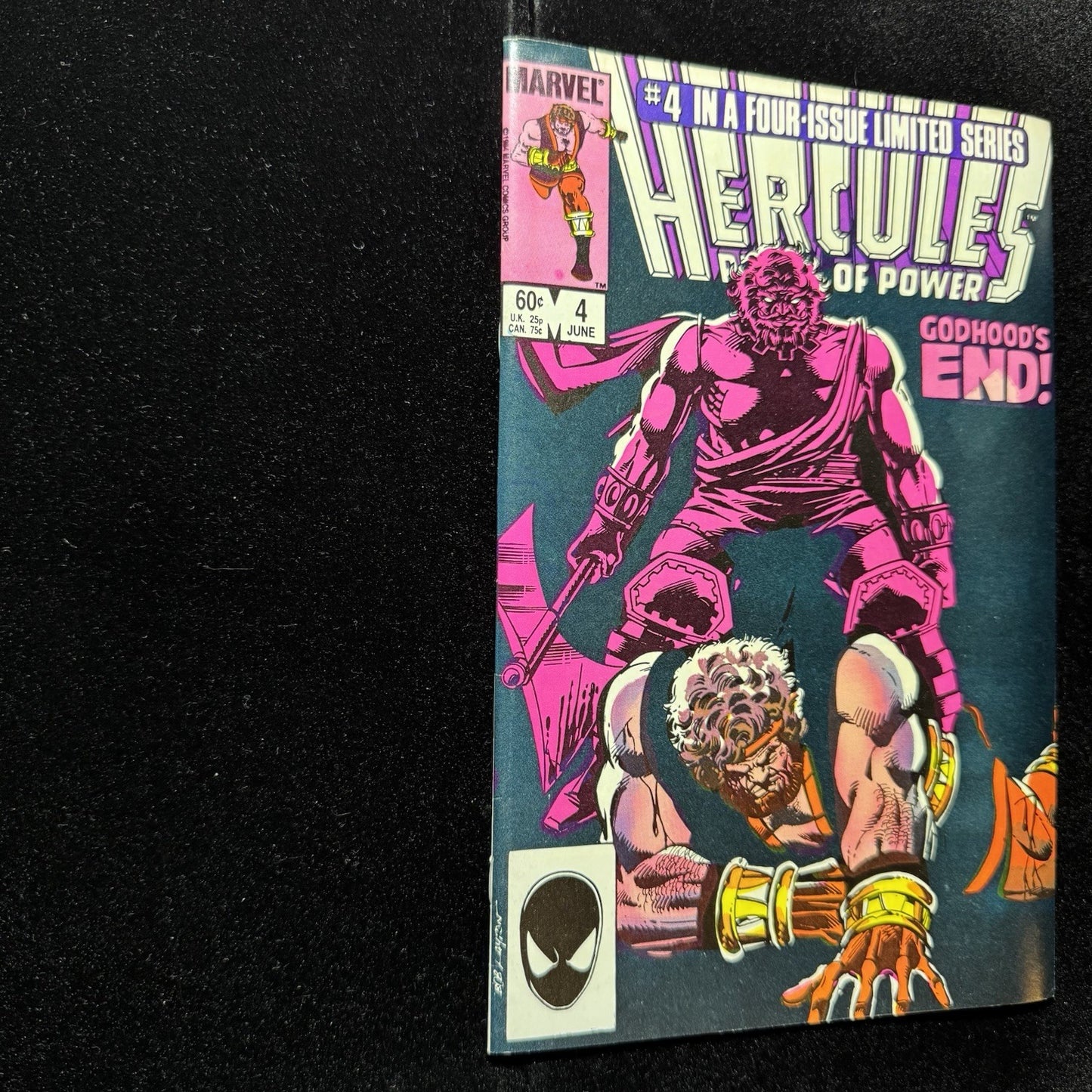 Hercules: Prince Of Power 1-4 - Full Set - Copper Age Marvel Comics 1984