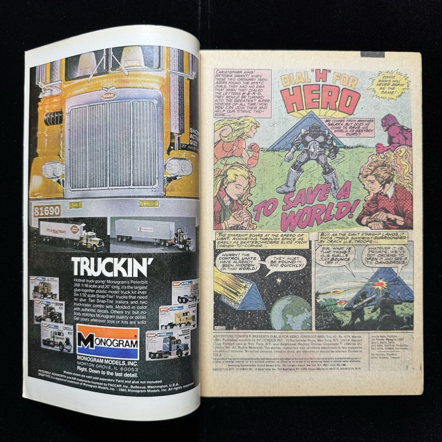 Adventure Comics 479 - Bronze Age Dc Comics 1981