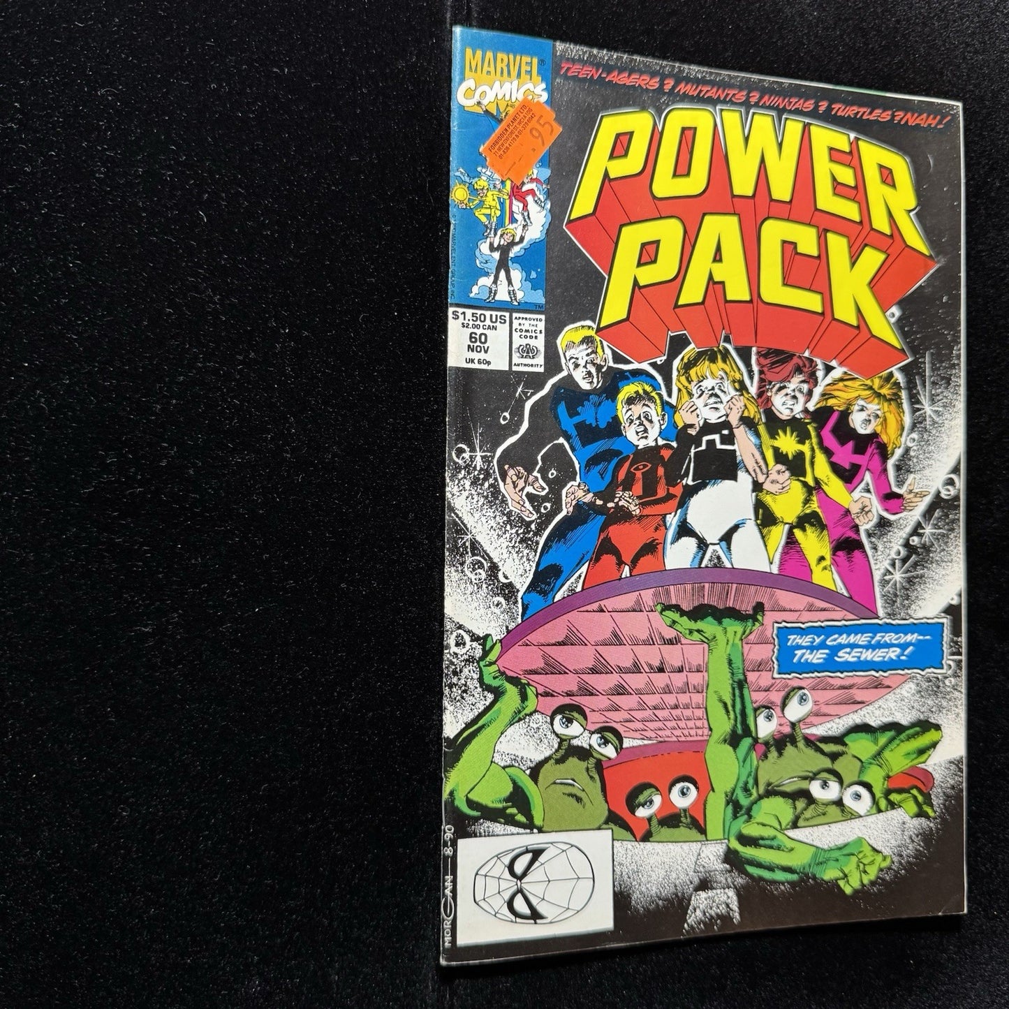 Power Pack 60 - Copper Age Marvel Comics 1990