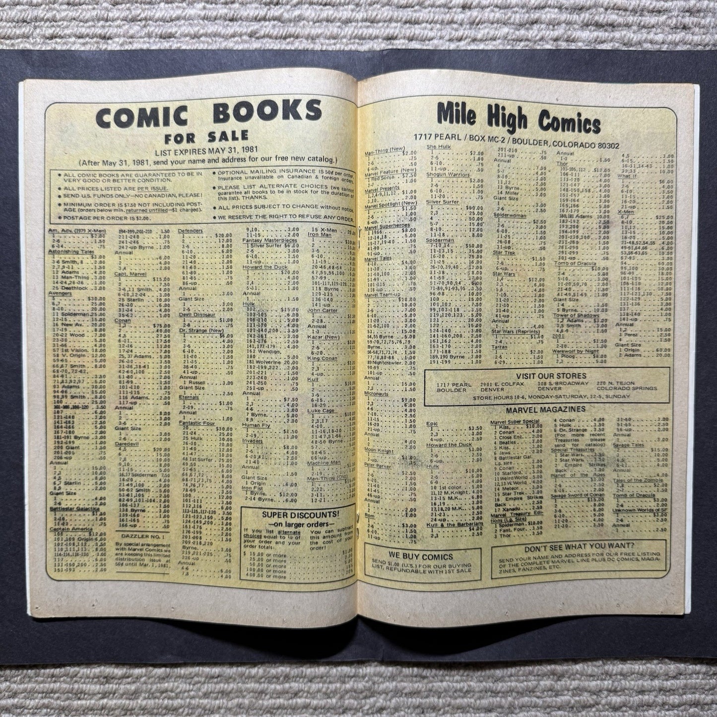 Marvel Two In One 74 - Bronze Age Marvel Comics 1981