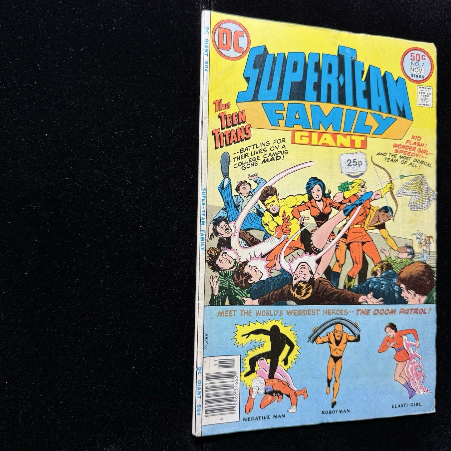 Super Team Family 7 - Bronze Age Dc Comics 1976