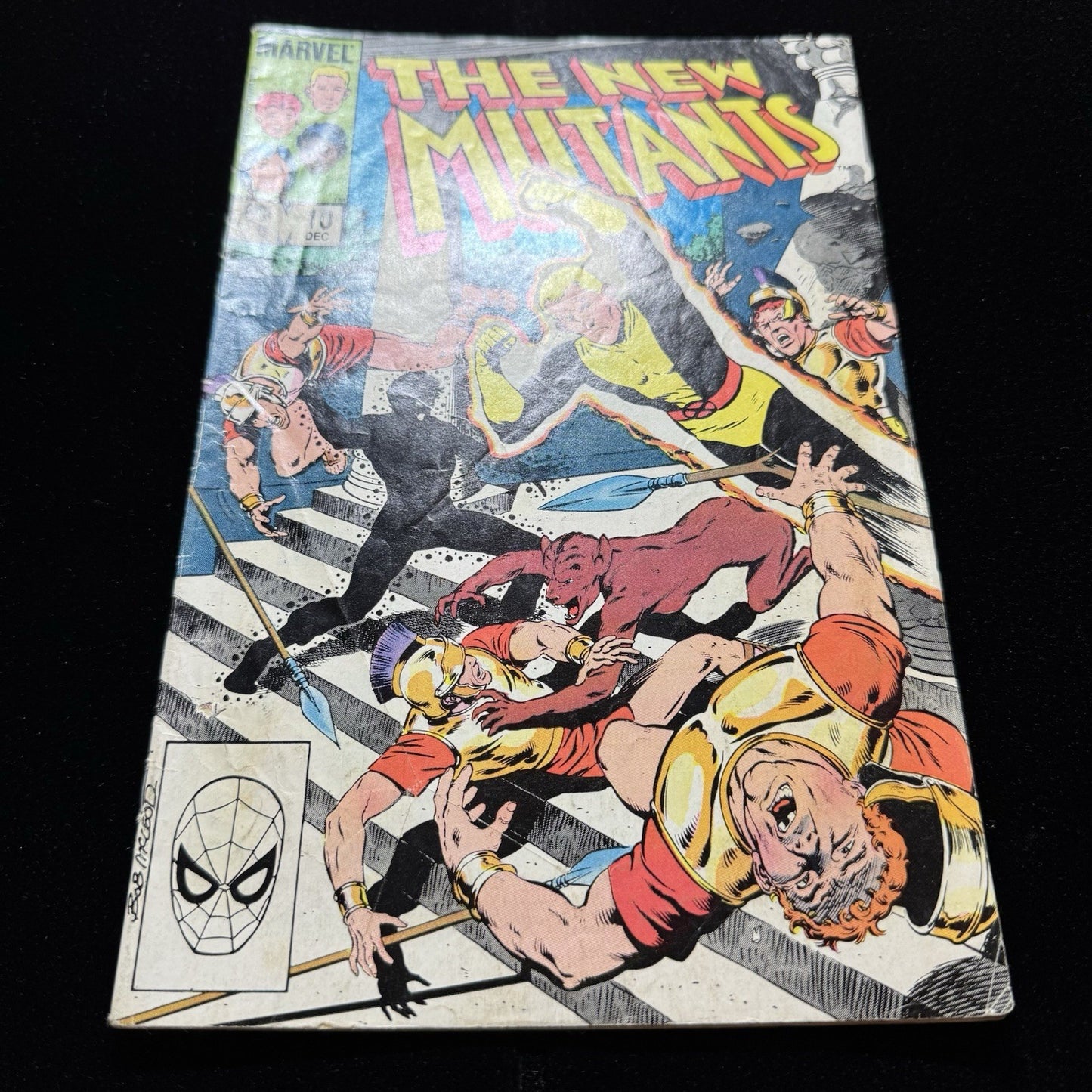 New Mutants 10 - 2nd App Of Selene - Bronze Age Marvel Comics 1983