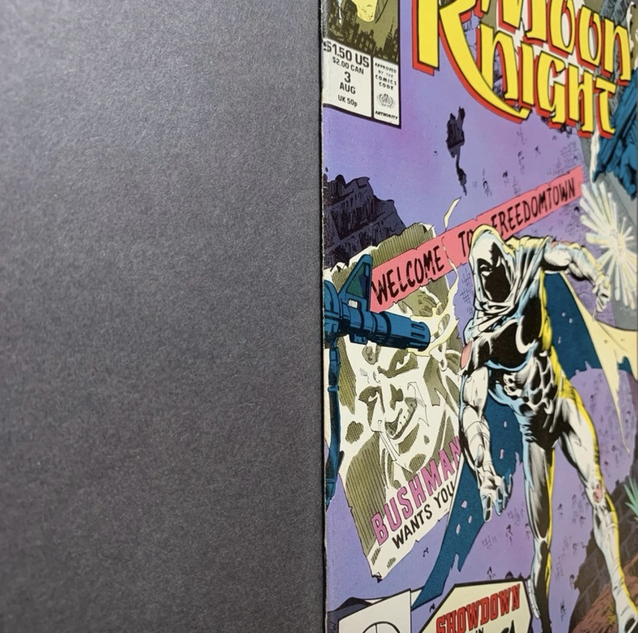 Marc Spectre Moon Knight 3 - Copper Age Marvel Comics 1989