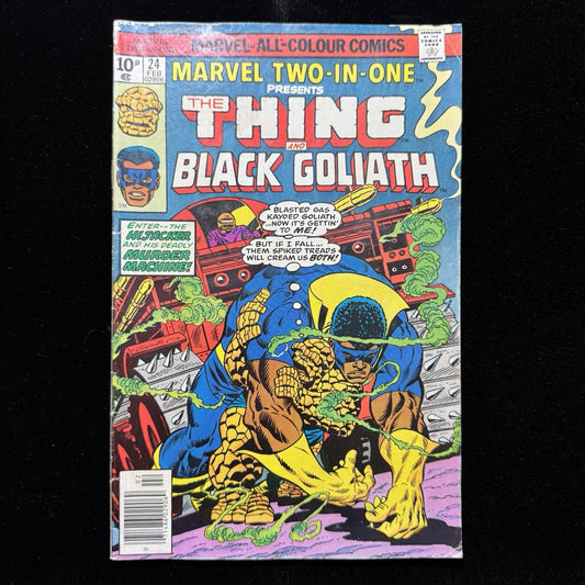 Marvel Two In One 24 - Bronze Age Marvel Comics 1977