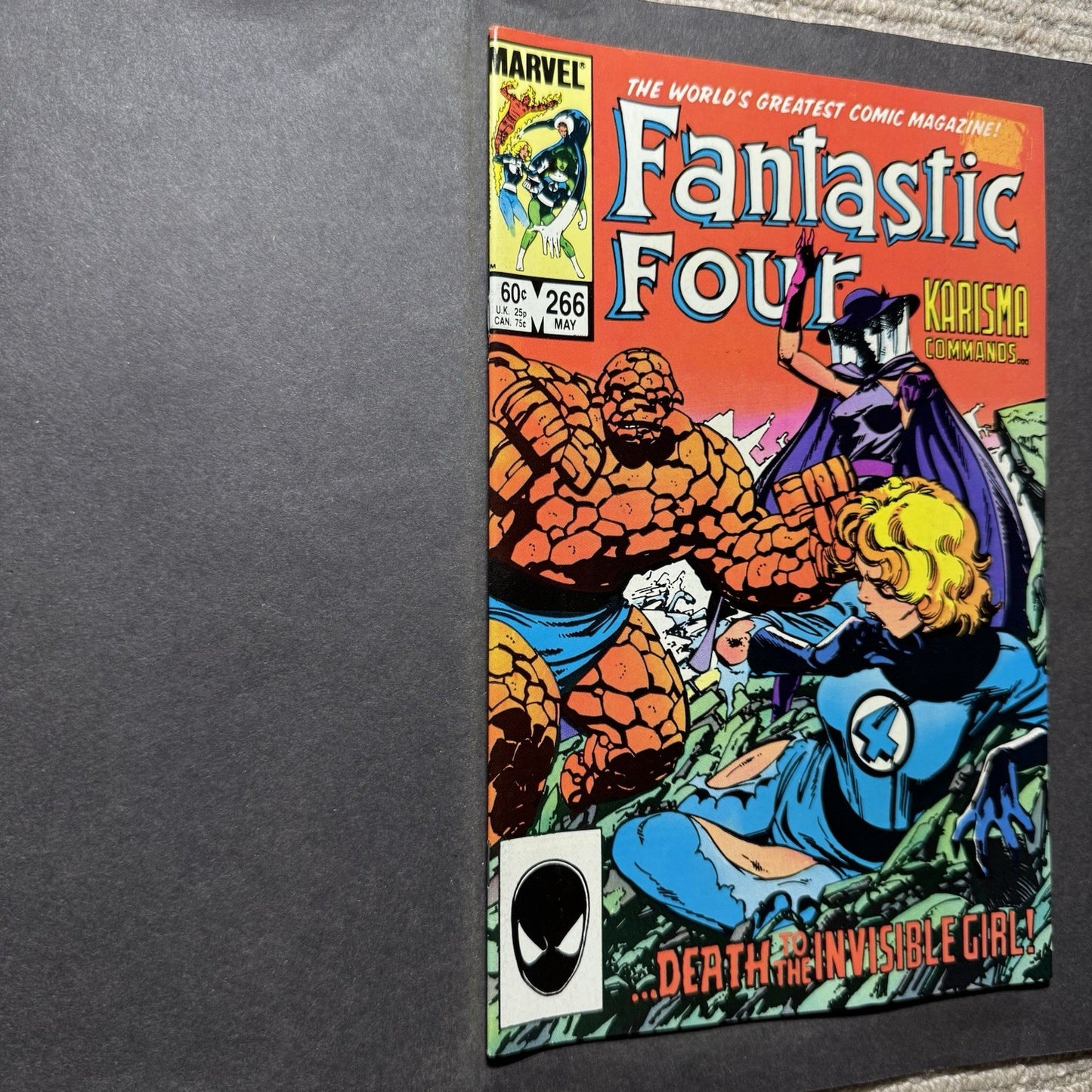 Fantastic Four 266 - Copper Age Marvel Comics 1984