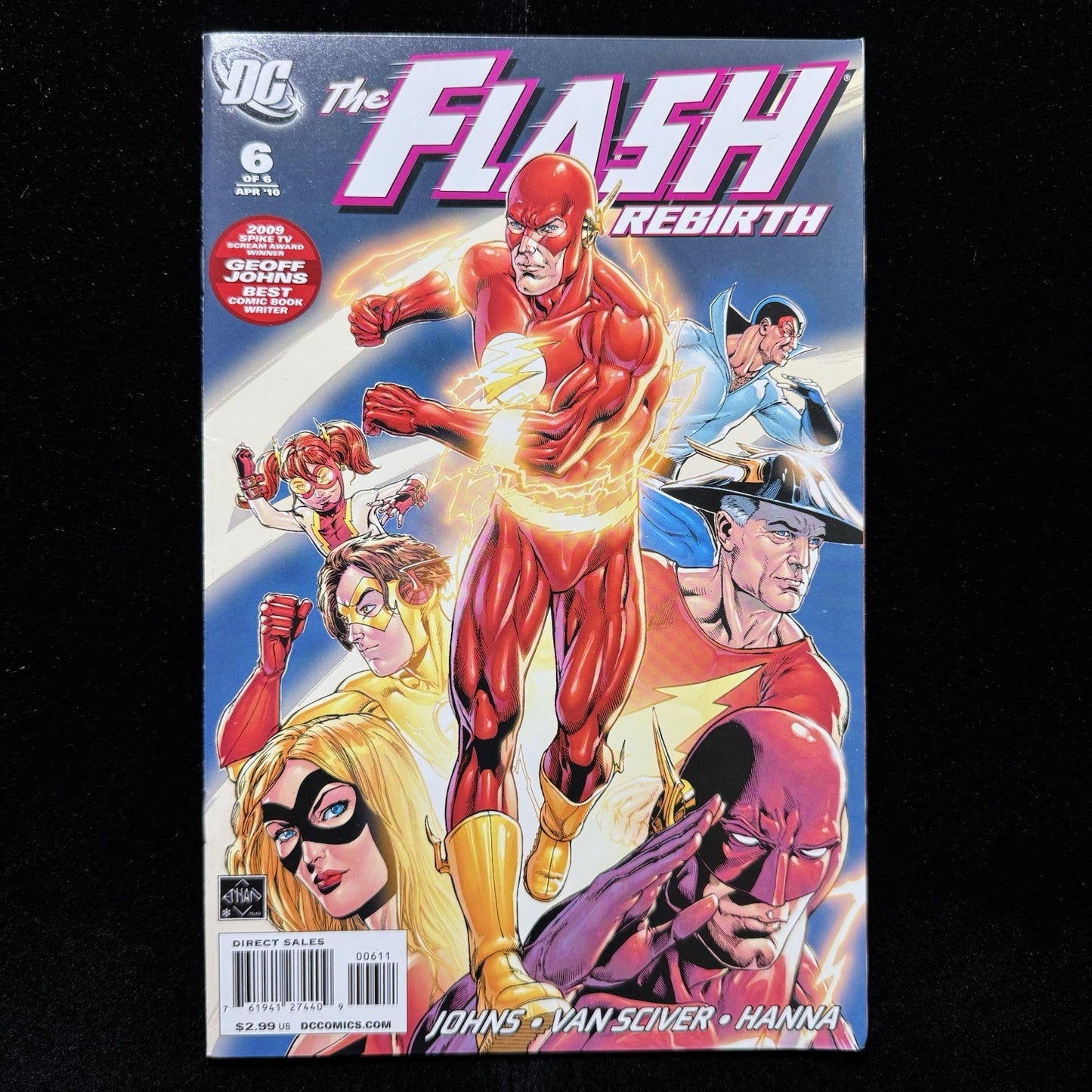 Flash Rebirth 6 - Modern Age Dc Comics 2010