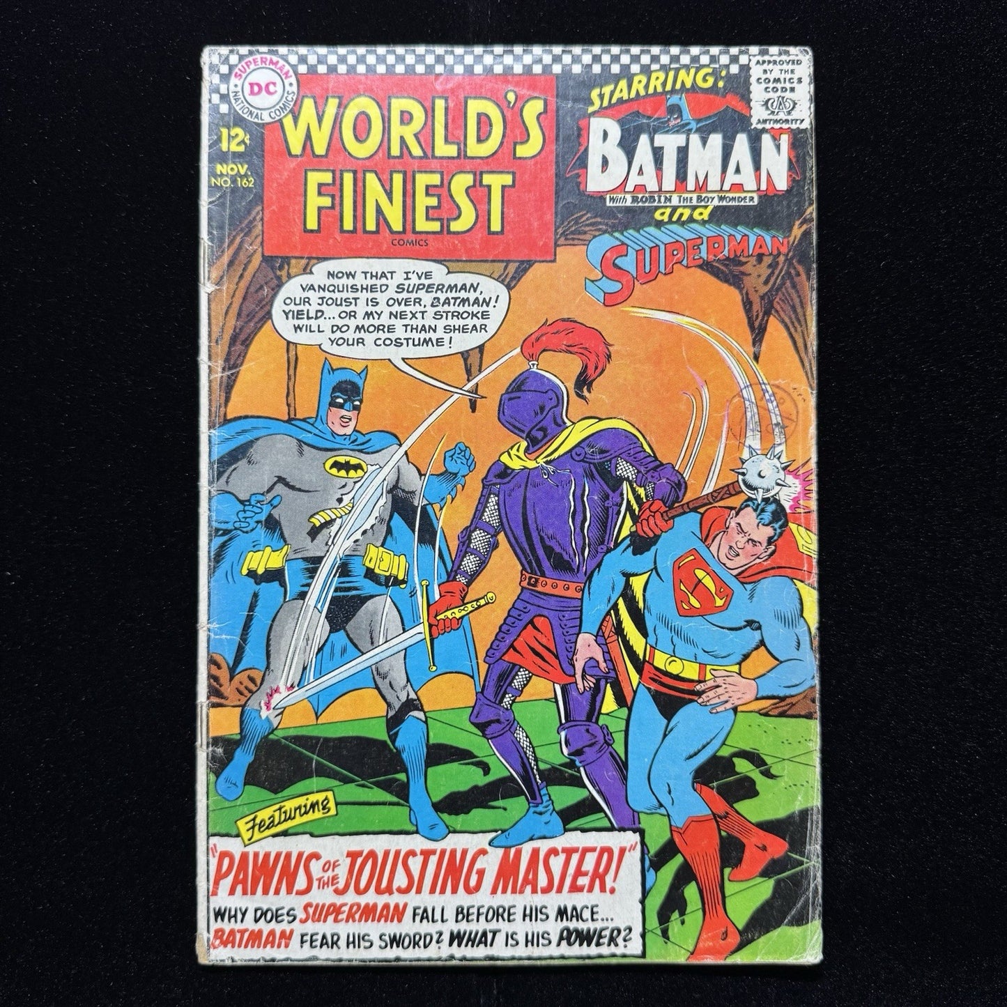 Worlds Finest 162 - Silver Age Dc Comics 1966