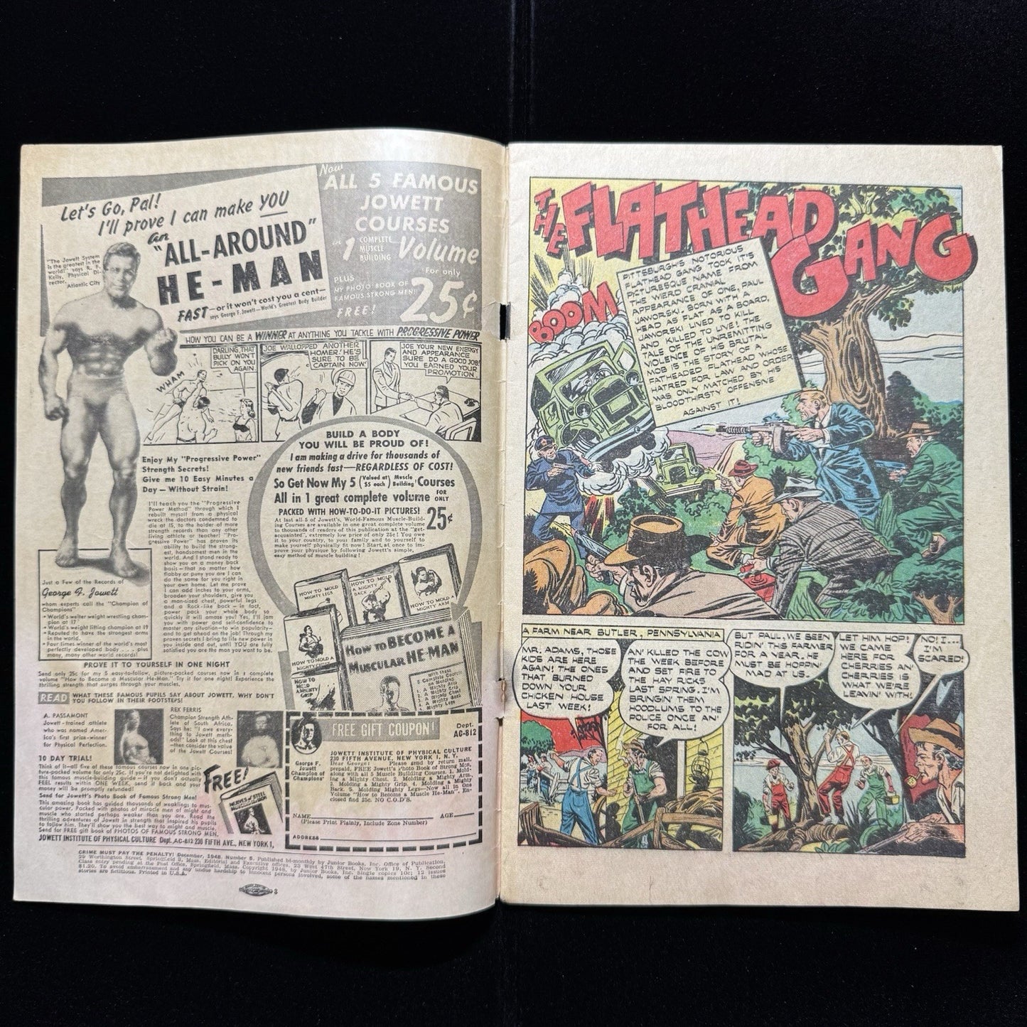 Crime Must Pay The Penalty 5 - Golden Age Ace Magazines 1948