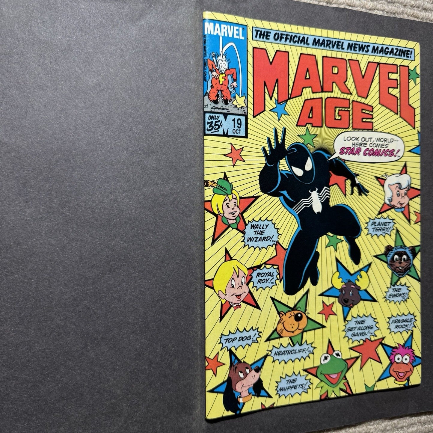 Marvel Age 19 - Copper Age Marvel Comics 1984