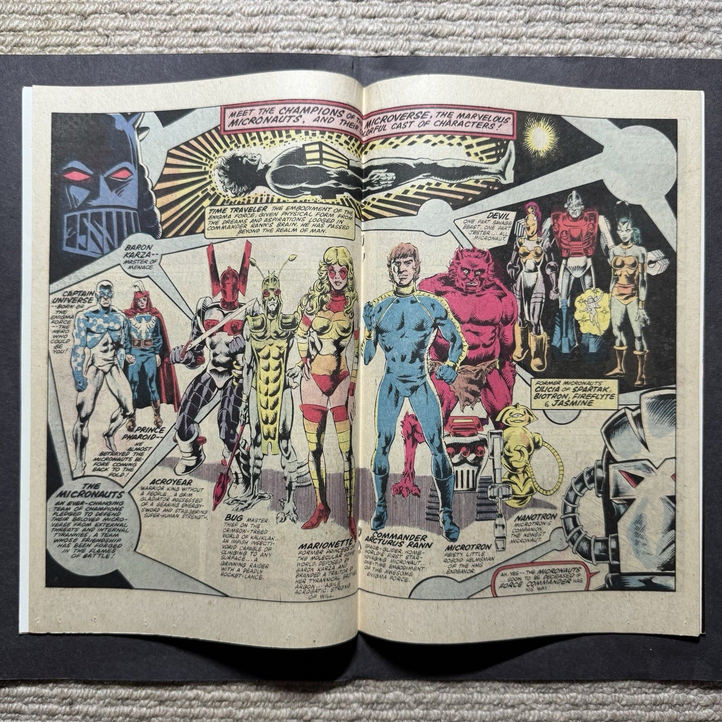 Micronauts 39 - Bronze Age Marvel Comics 1982