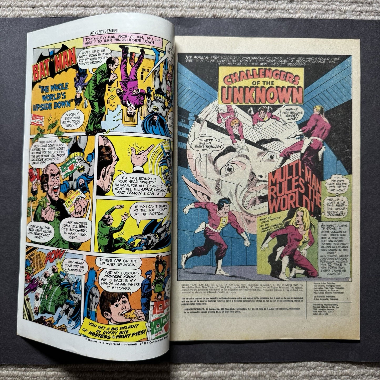 Super team Family 10 - Bronze Age Dc Comics 1977