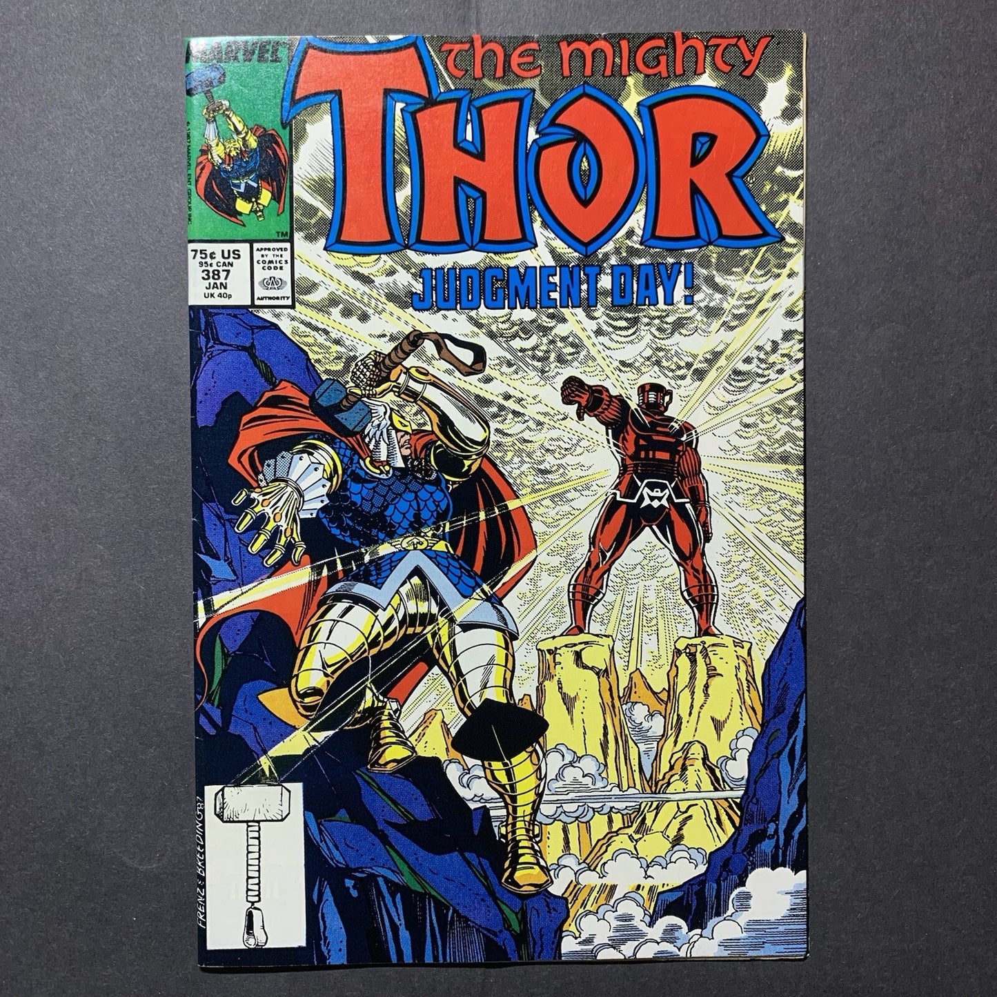 Thor 387/ Copper Age Marvel Comics 1988