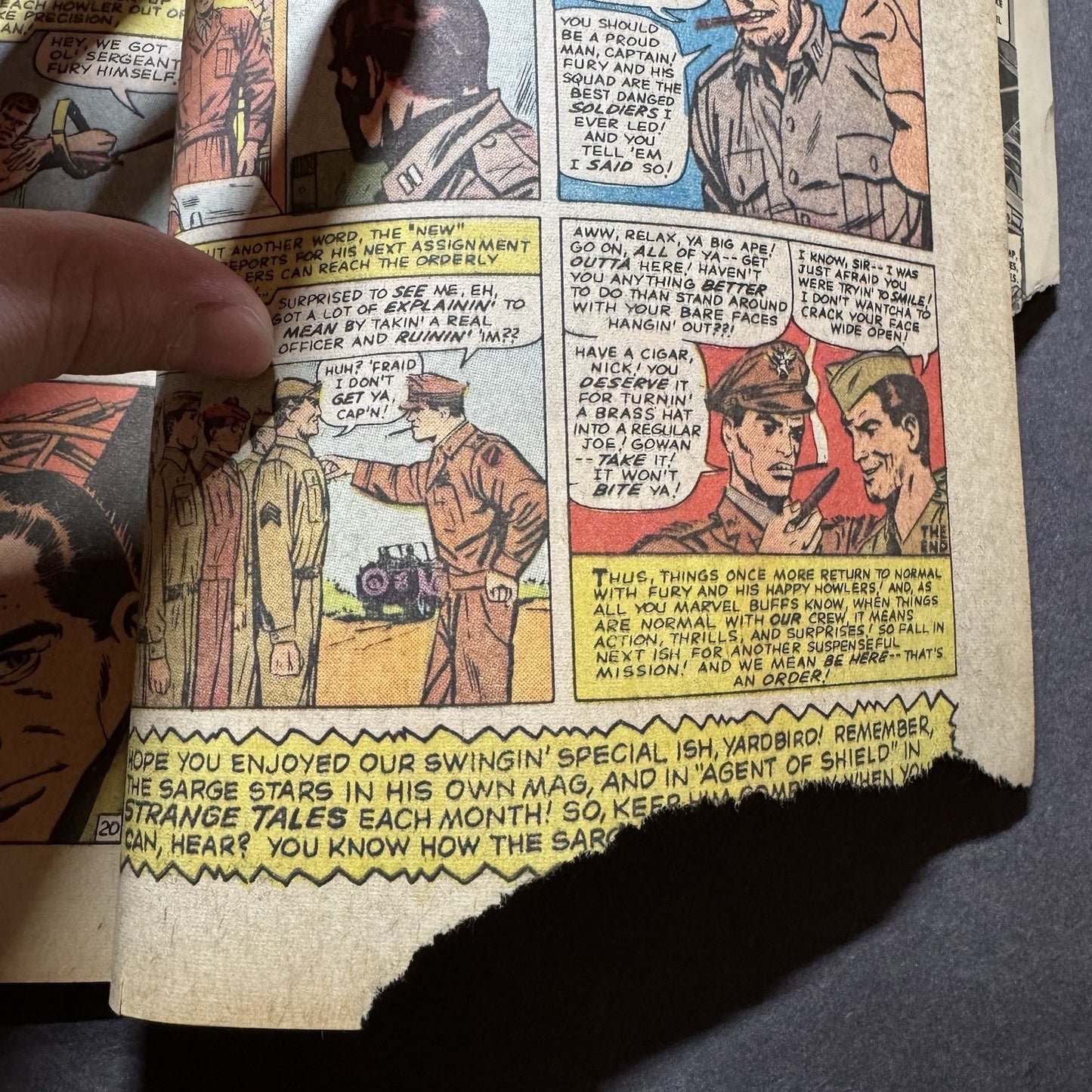 Sgt Fury King Size Annual 2 - Silver Age Marvel Comics 1966