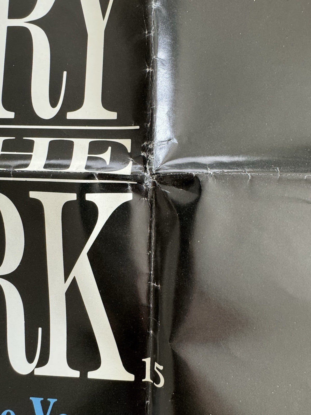 A Cry In The Dark 1988 - Original UK Quad Cinema Poster - Meryl Streep - Folded