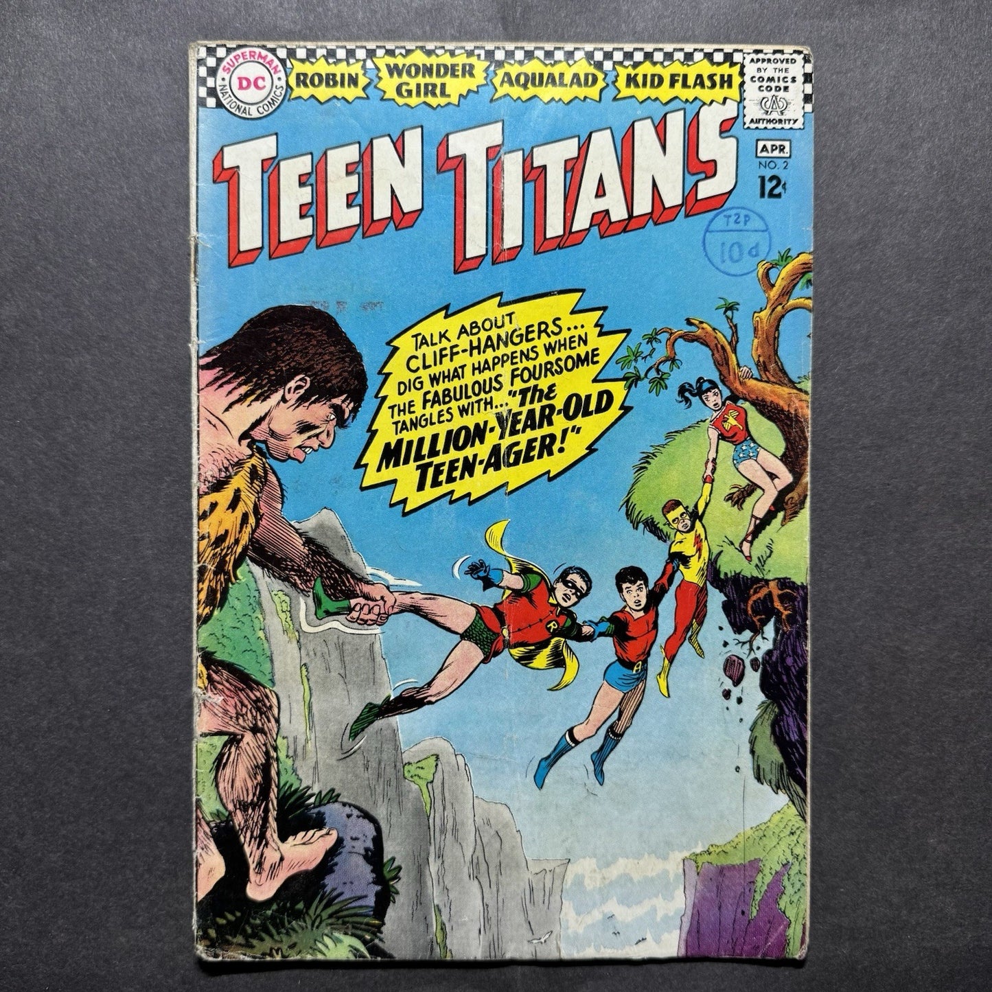 Teen Titans 2 - Silver Age Dc Comics 1966