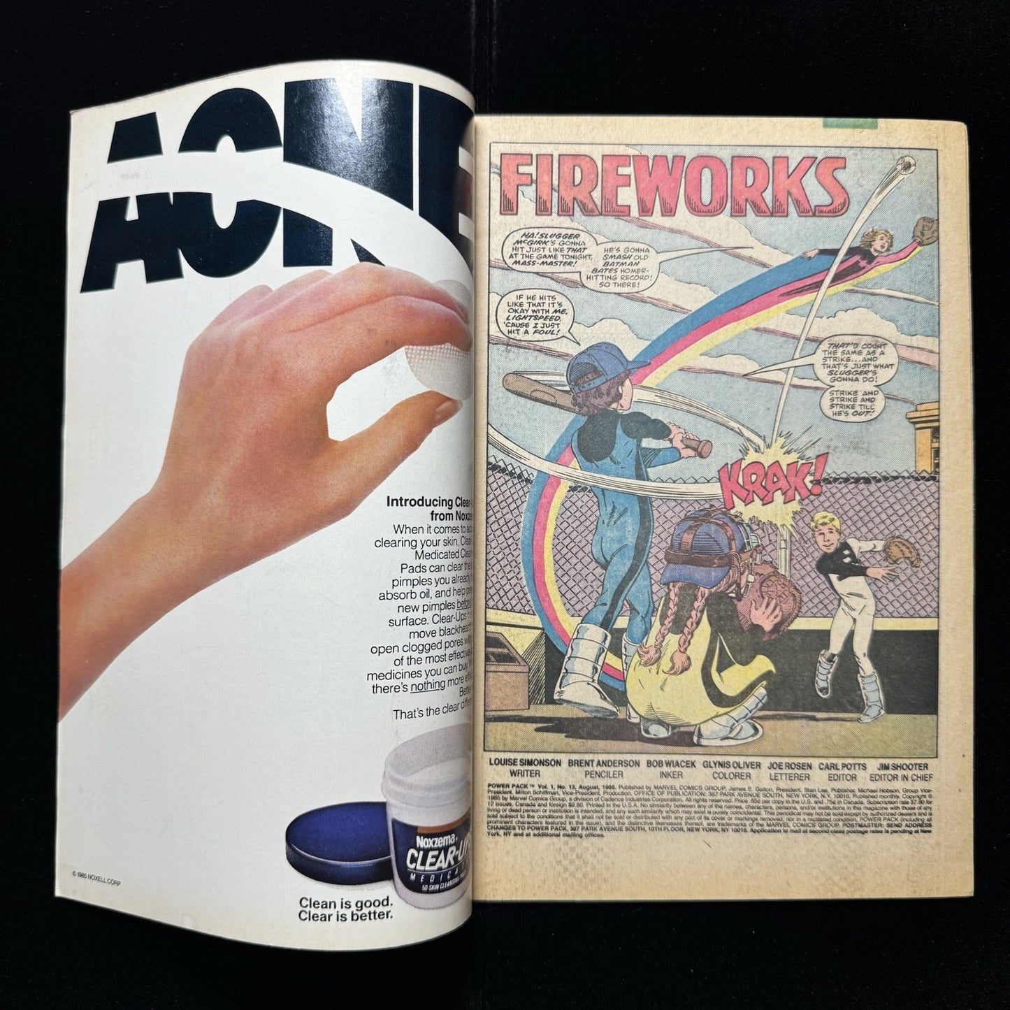 Power Pack 13 - Copper Age Marvel Comics 1985