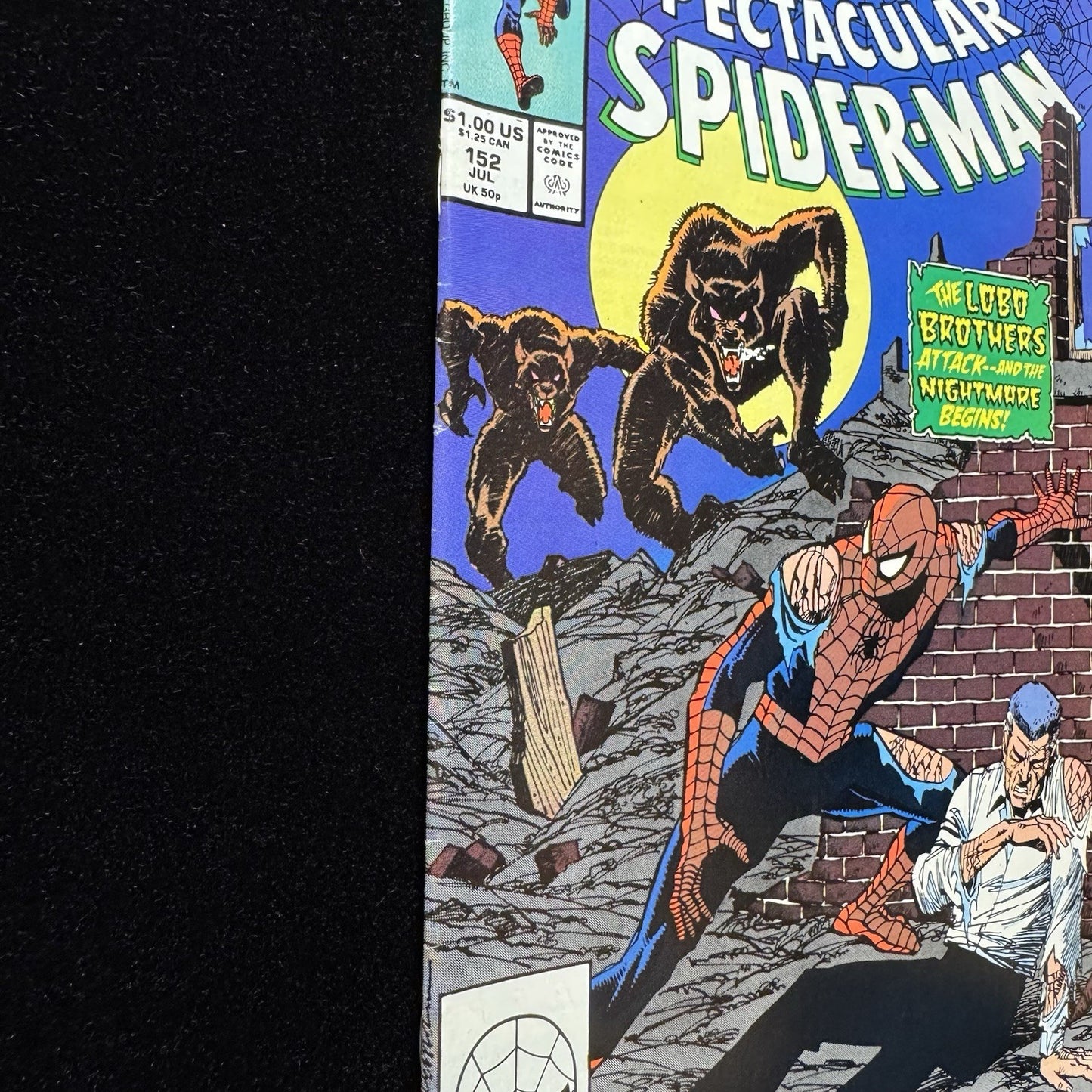Spectacular Spider-Man 152 - Copper Age Marvel Comics 1989