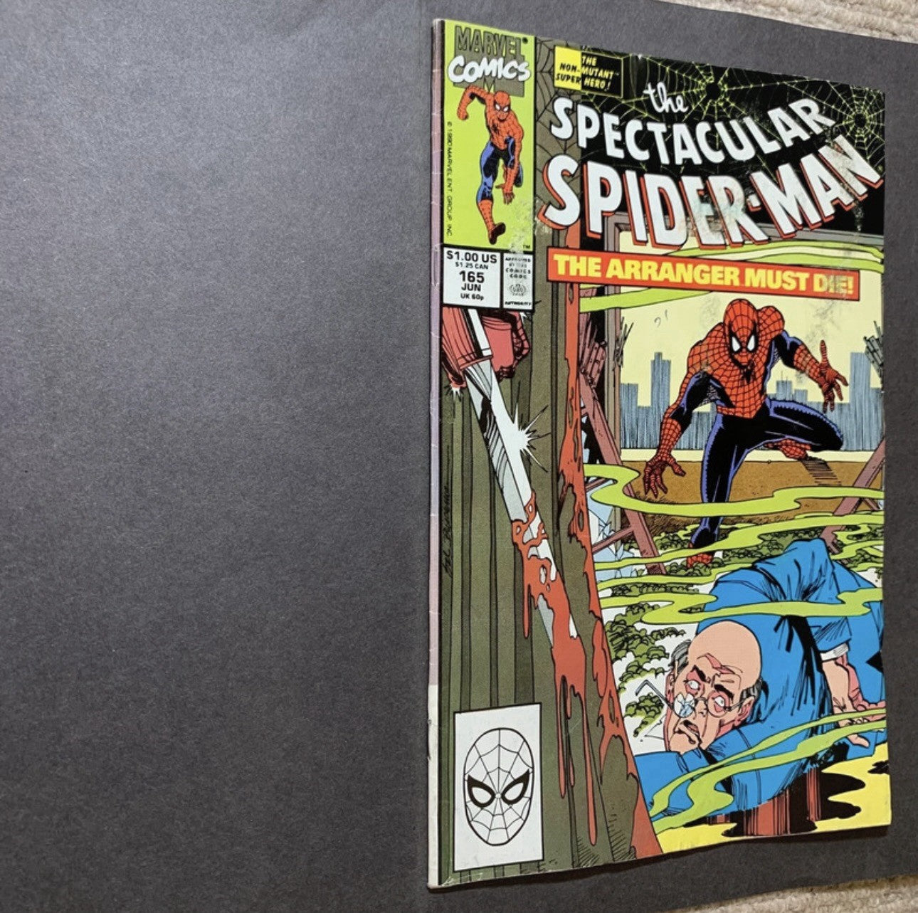 Spectacular Spider-Man 165 - Copper Age Marvel Comics 1990