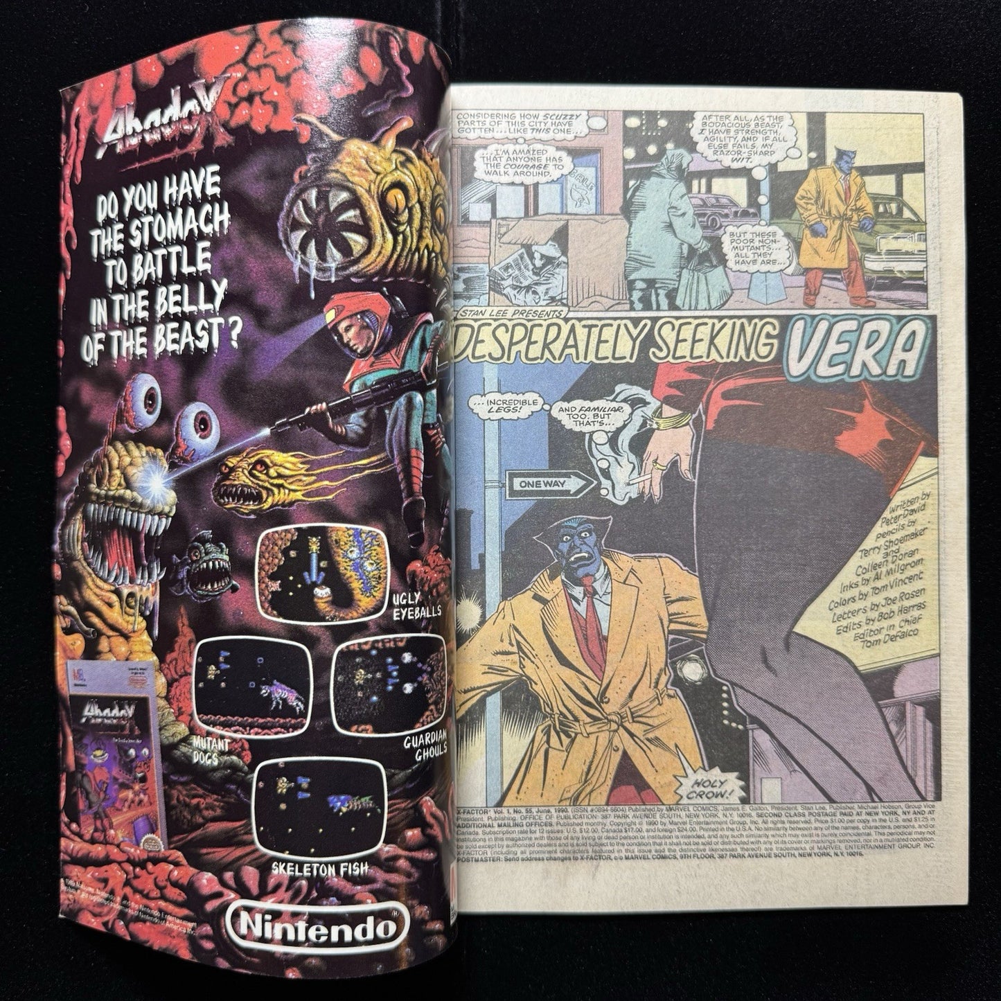 X-Factor 55 - Copper Age Marvel Comics 1990