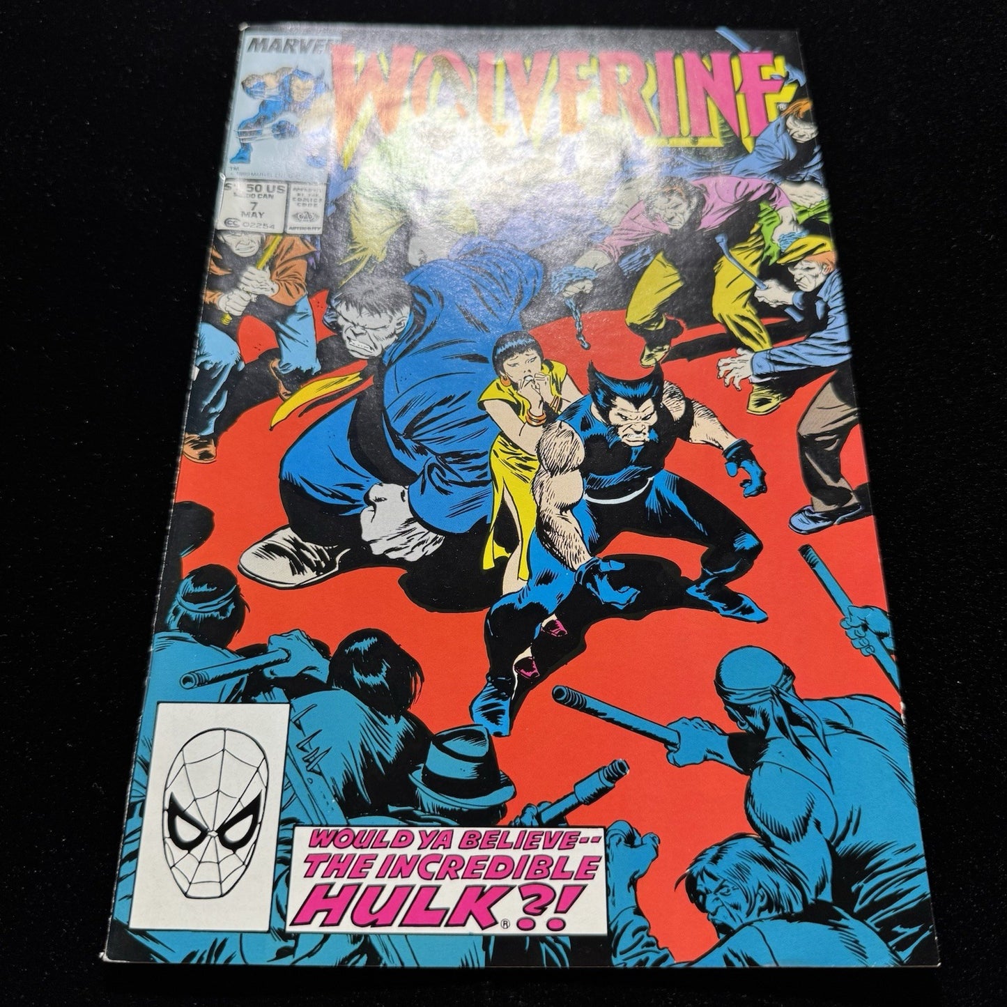 Wolverine 7 - Copper Age Marvel Comics 1989