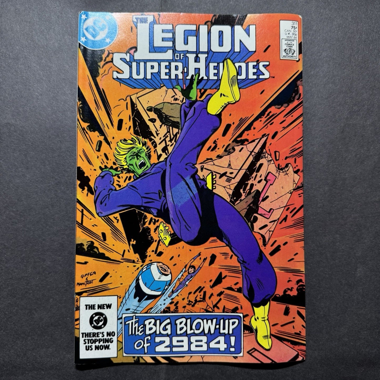 Legion Of Super-Heroes 311 - Copper Age Dc Comics 1984