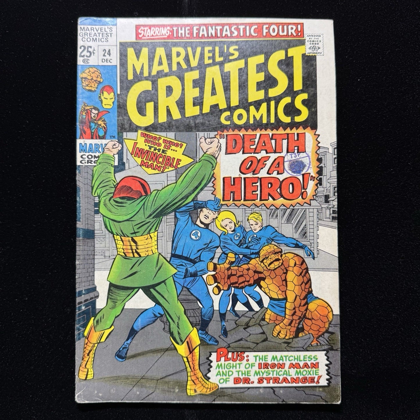 Marvels Greatest Comics 24 - Silver Age Marvel Comics 1969