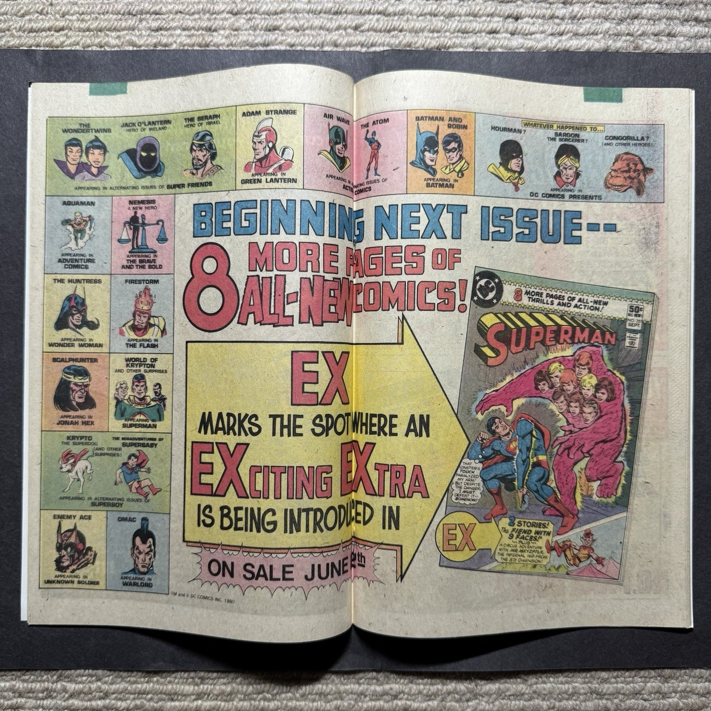 Superman 350 - Bronze Age Dc Comics 1980