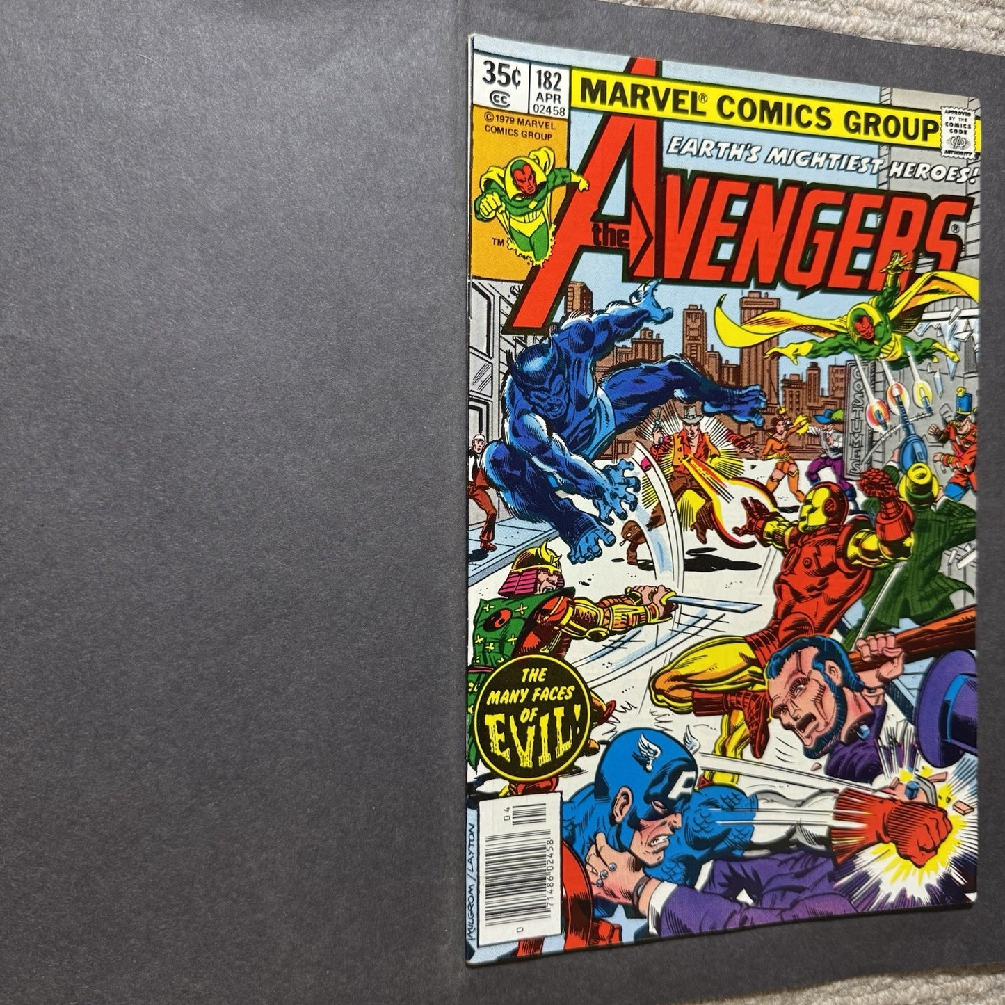 Avengers 182/ Bronze Age Marvel Comics 1979