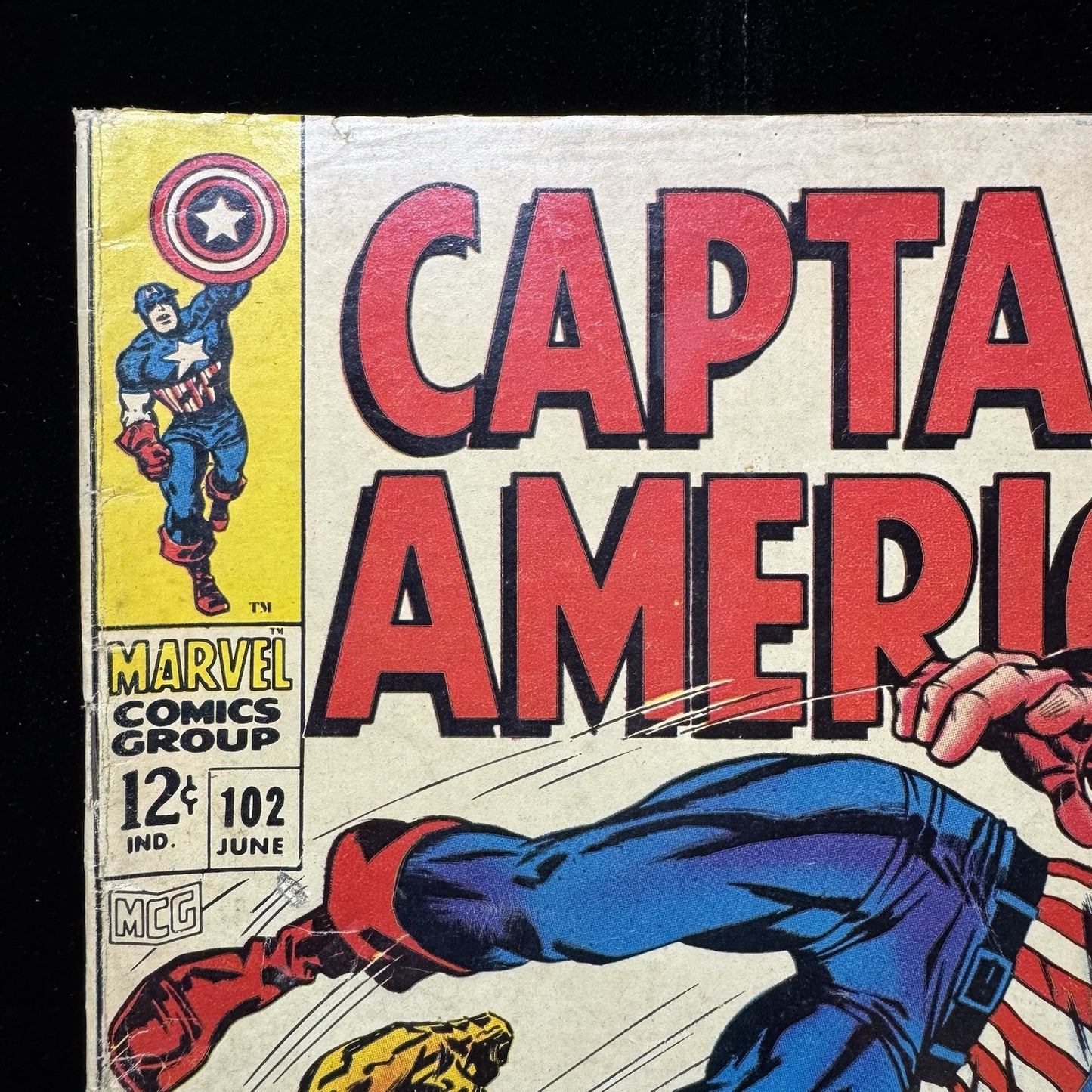 Captain America 102 - Silver Age MarvelComics 1968