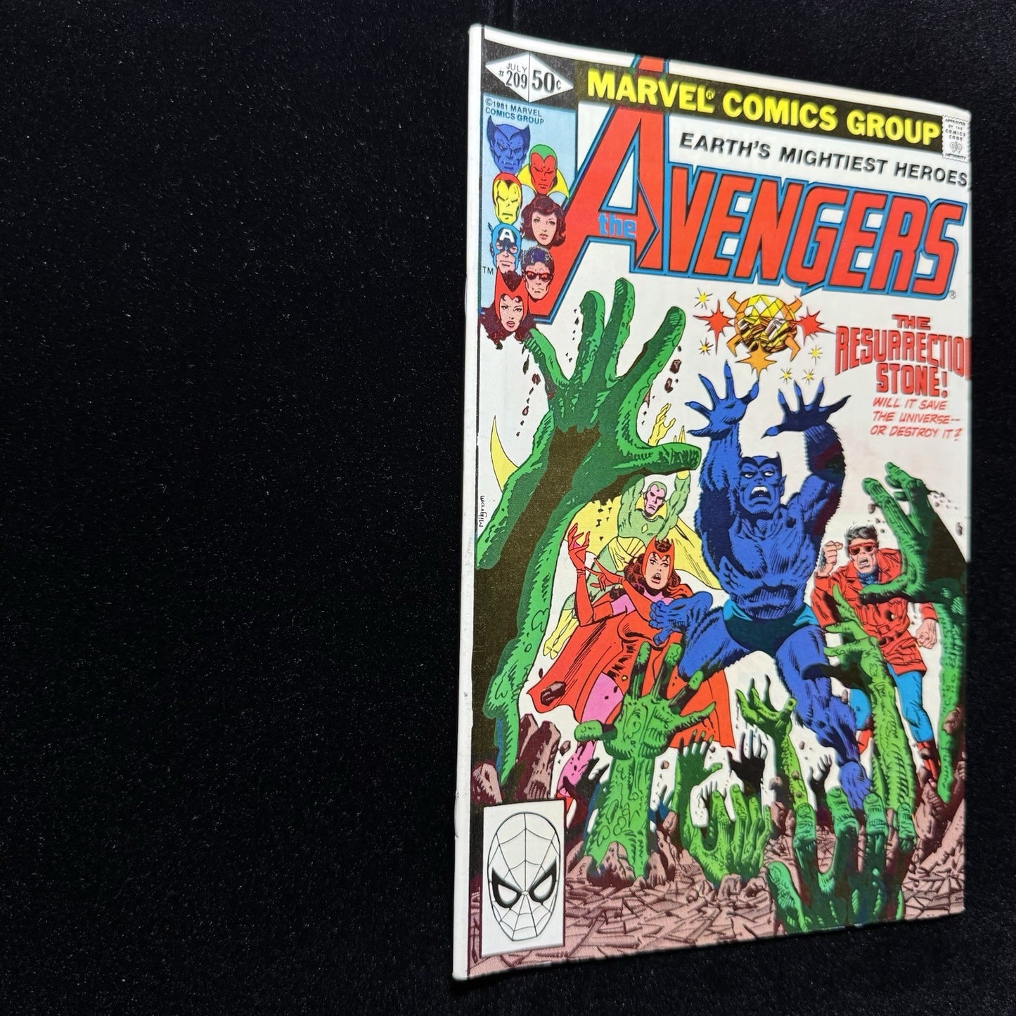 Avengers 209 - Bronze Age Marvel Comics 1981