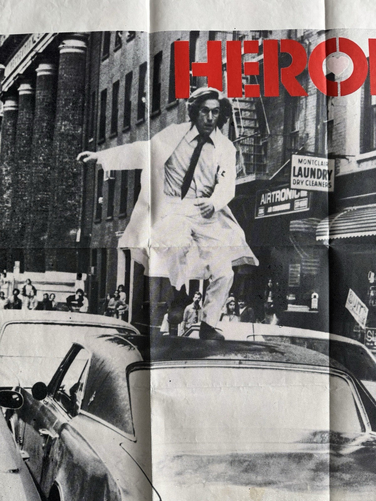 Heroes 1977 Original UK Quad Cinema Poster - Henry Winkler Sally Field