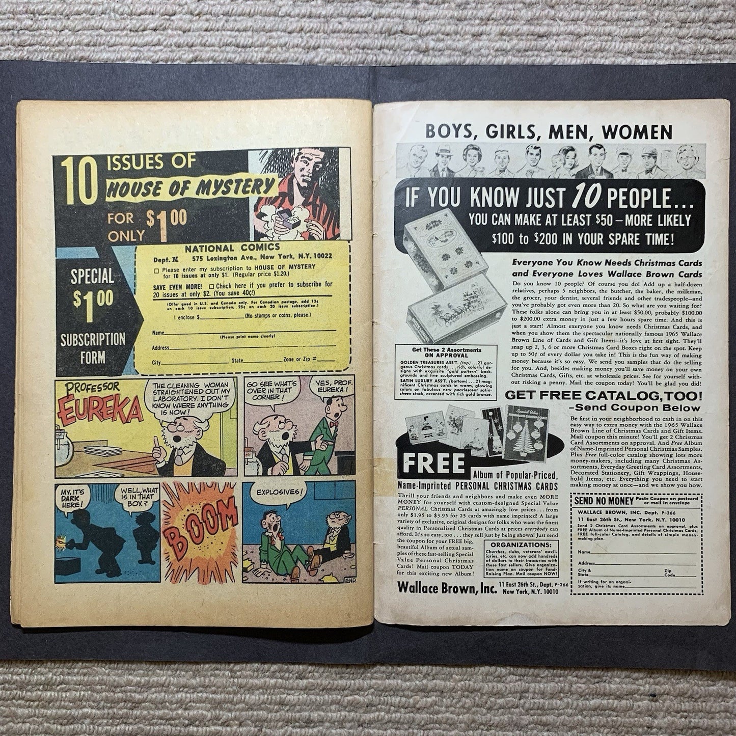 House Of Mystery 153/ Silver Age Dc Comics 1965
