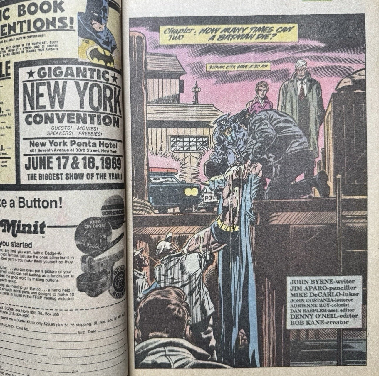 Batman 432 And Batman 434 - Comic Bundle - Copper Age Dc Comics 1989