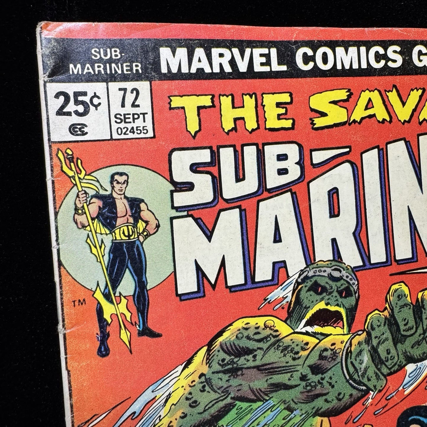 Sub-Mariner 72 - Mark Jewelers Insert - Bronze Age Marvel Comics 1974