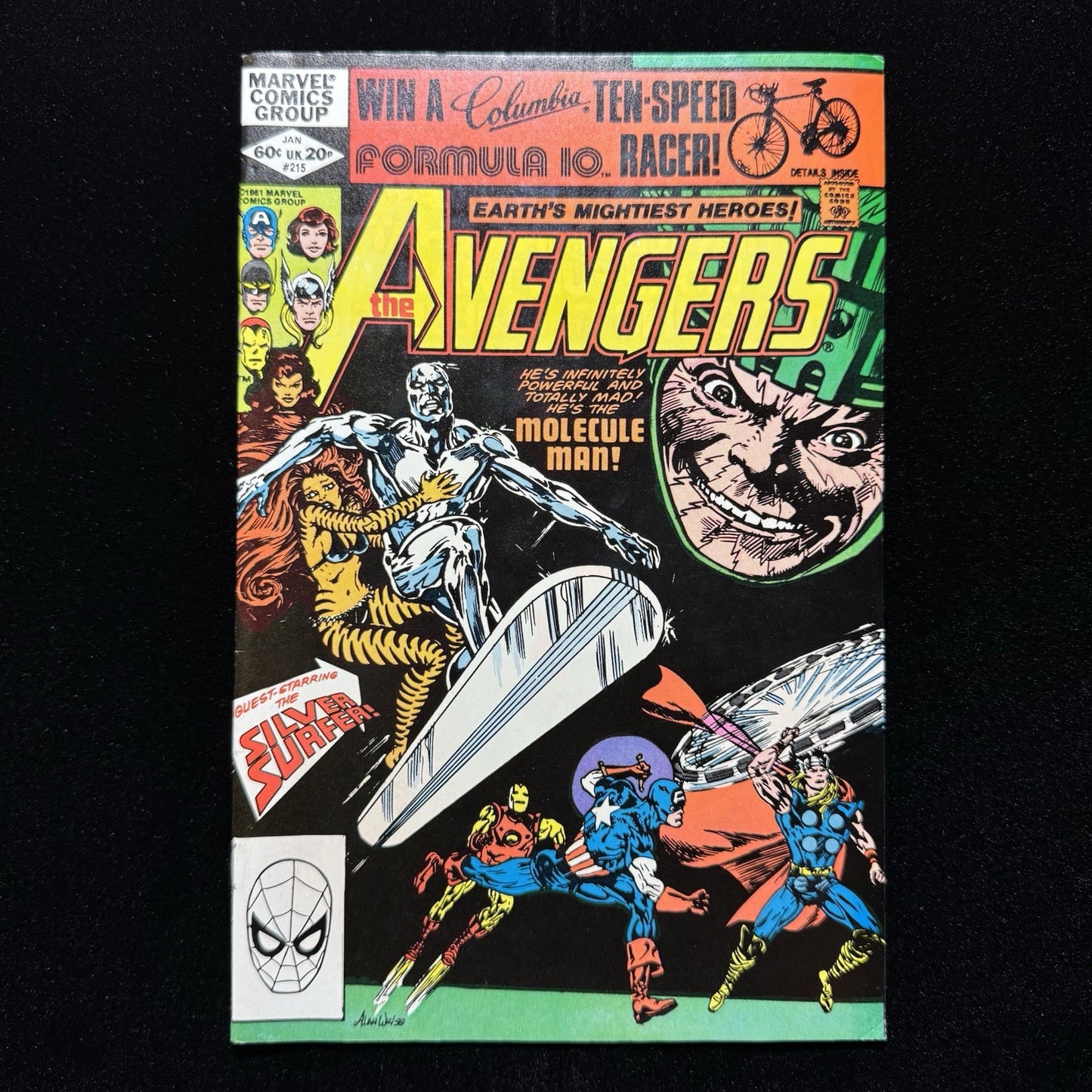 Avengers 215 - Bronze Age Marvel Comics 1982