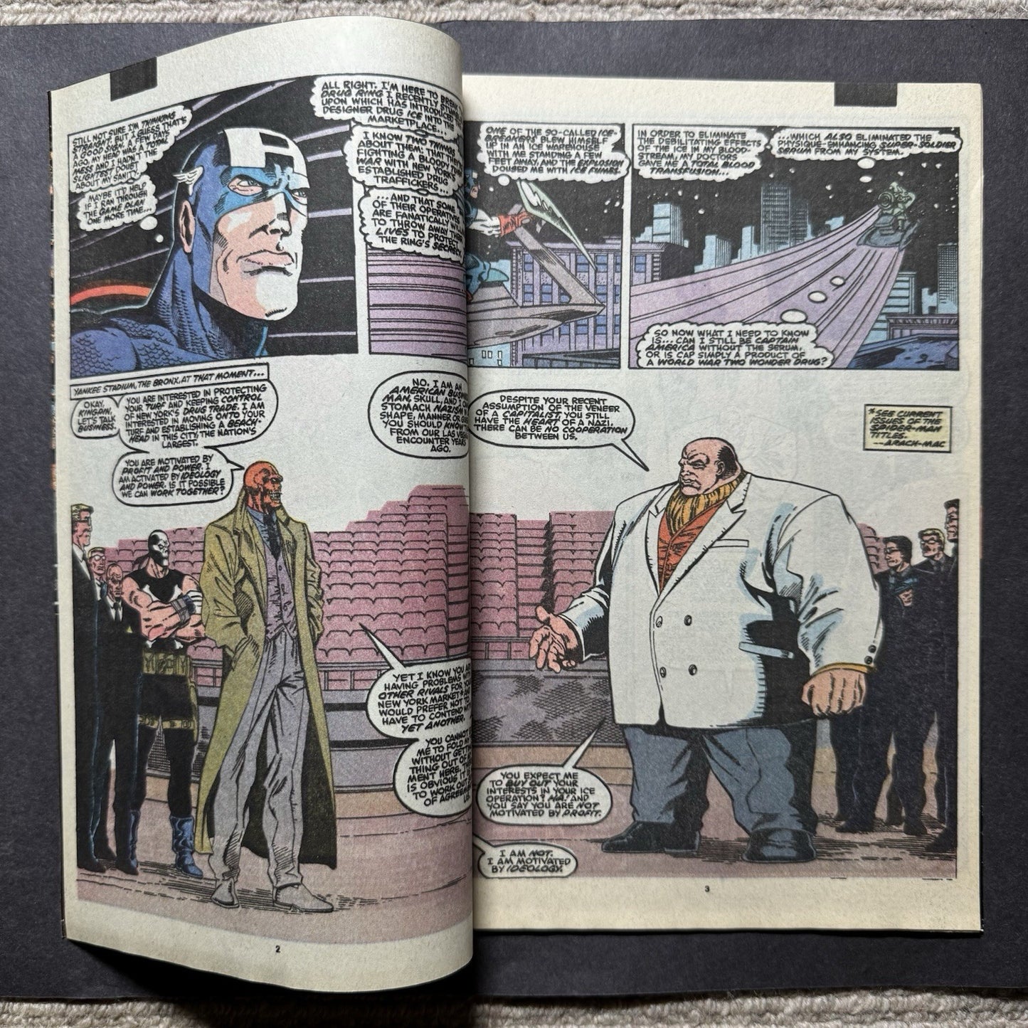 Captain America 378 - Copper Age Marvel Comics 1990